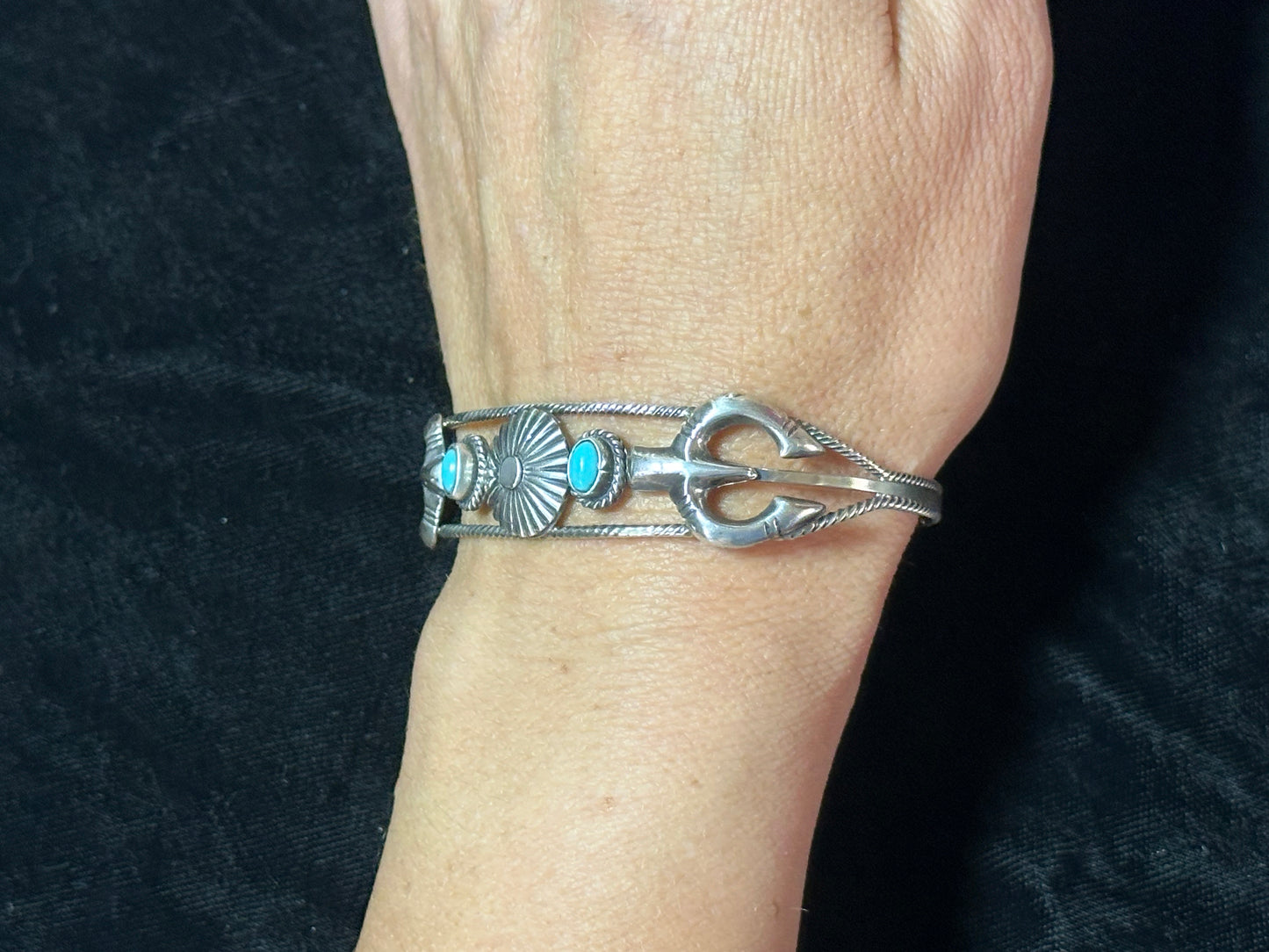 6”-7” Sleeping Beauty Cuff by Bobby Platero, Navajo