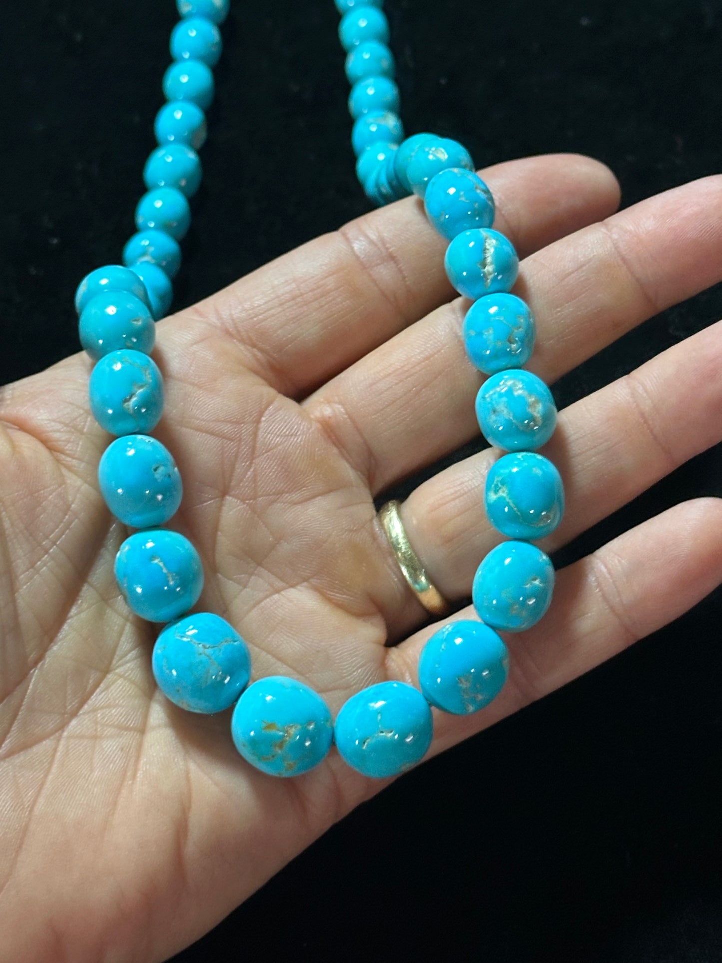 23" Necklace Natural Sleeping Beauty Nuggets