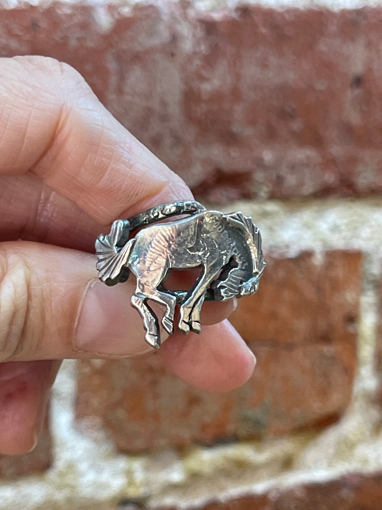 Adjustable Bronc Ring (9.0-11.0) by Bad Bronc