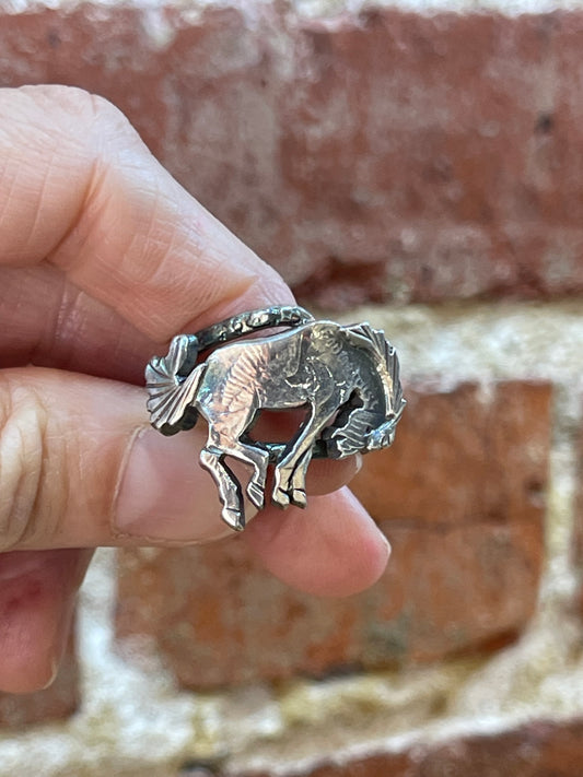 Adjustable Bronc Ring (9.0-11.0) by Bad Bronc