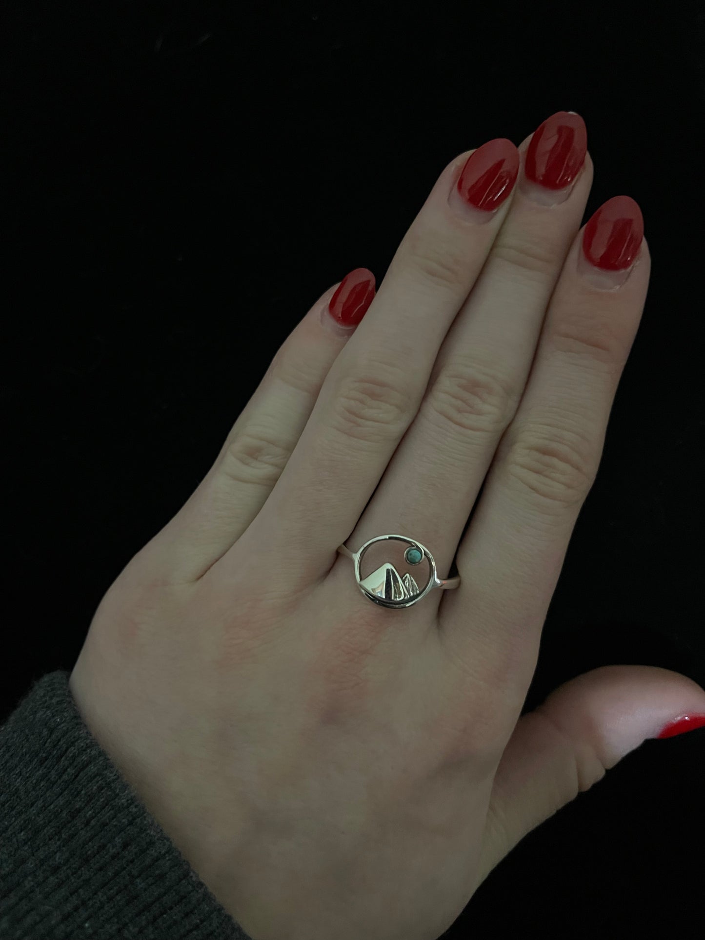 9.0 Turquoise Mountain Ring