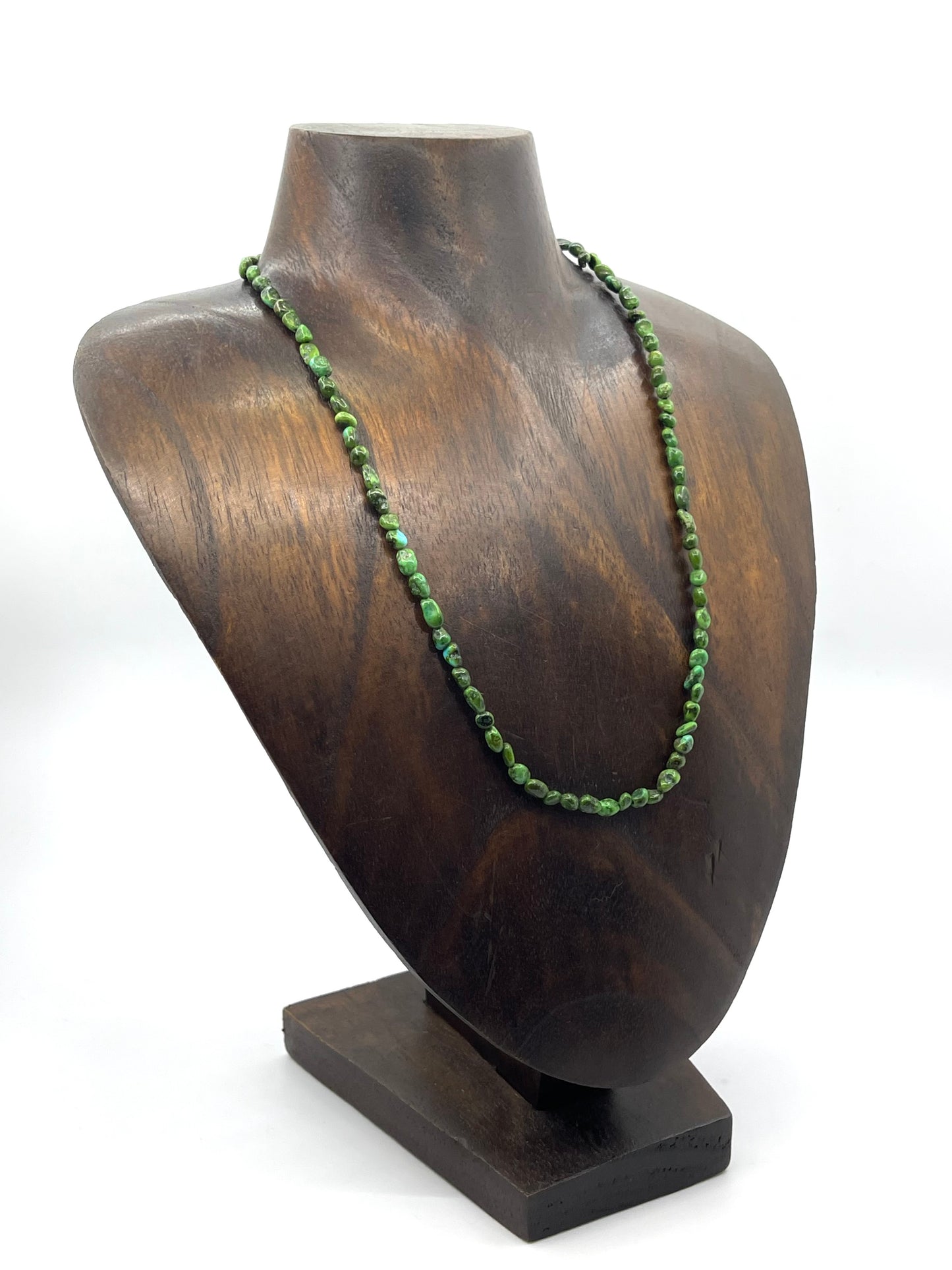 18'' Sonoran Gold Natural Chunk Turquoise Necklace