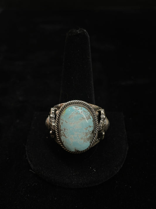 13.5 Golden Hills Turquoise Men's Ring by Zia