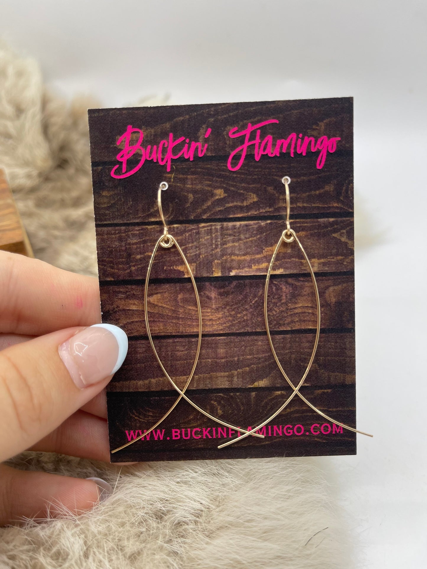 14k Gold Filled Double Wire Earrings