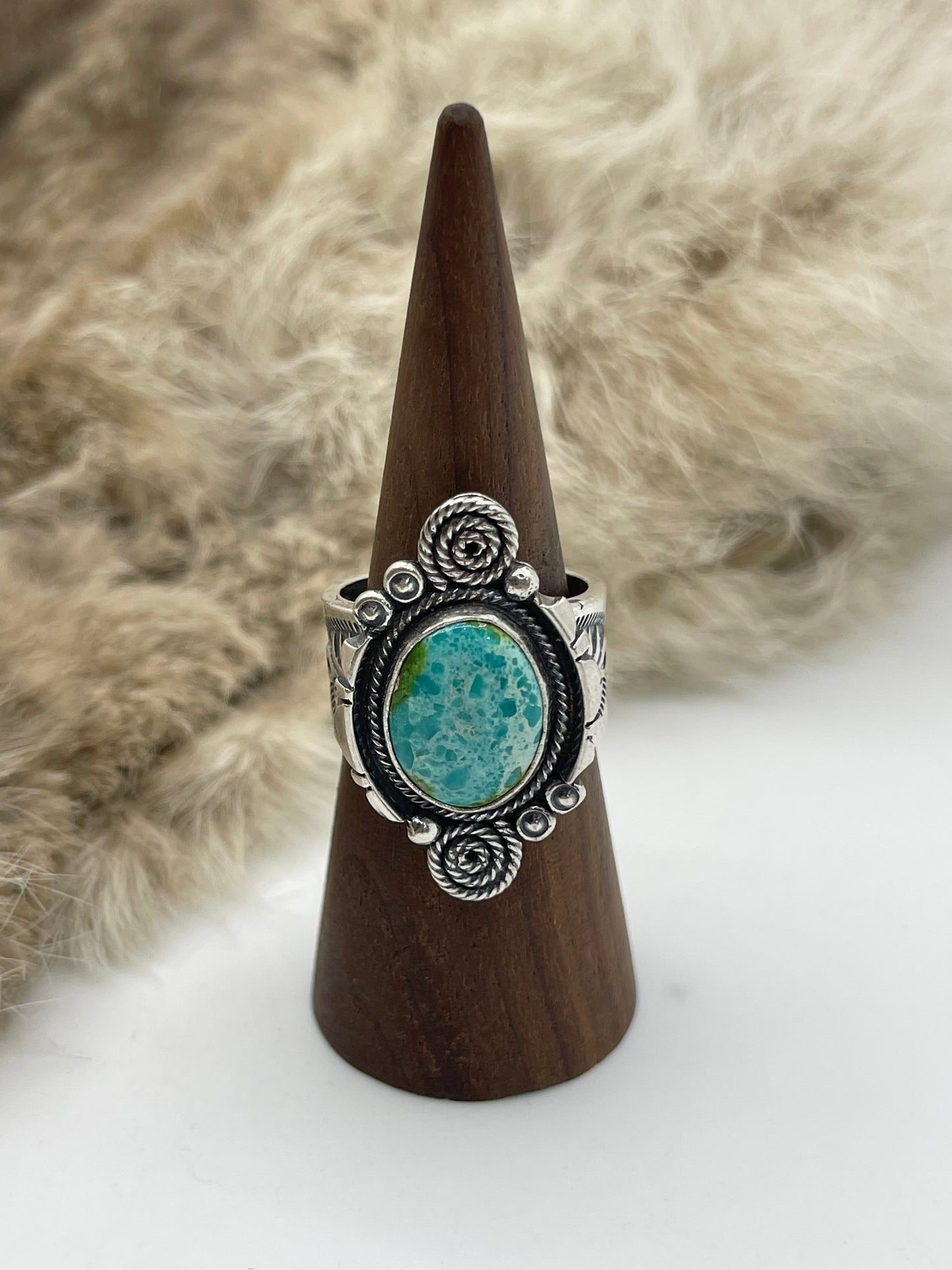 10.0 Sonoran Gold Turquoise by Marita Benally, Navajo