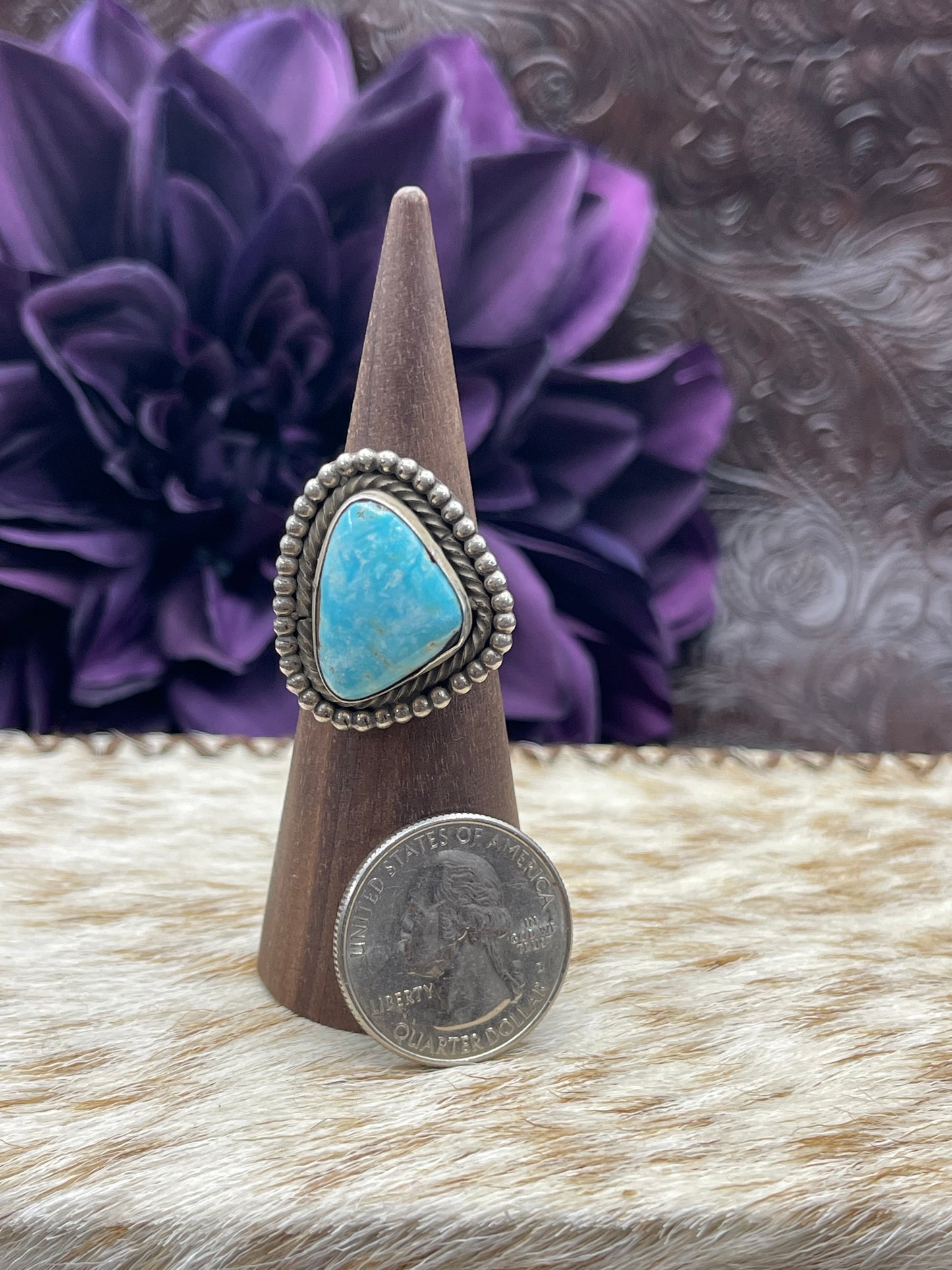 6.5 Sonoran Blue Turquoise Ring