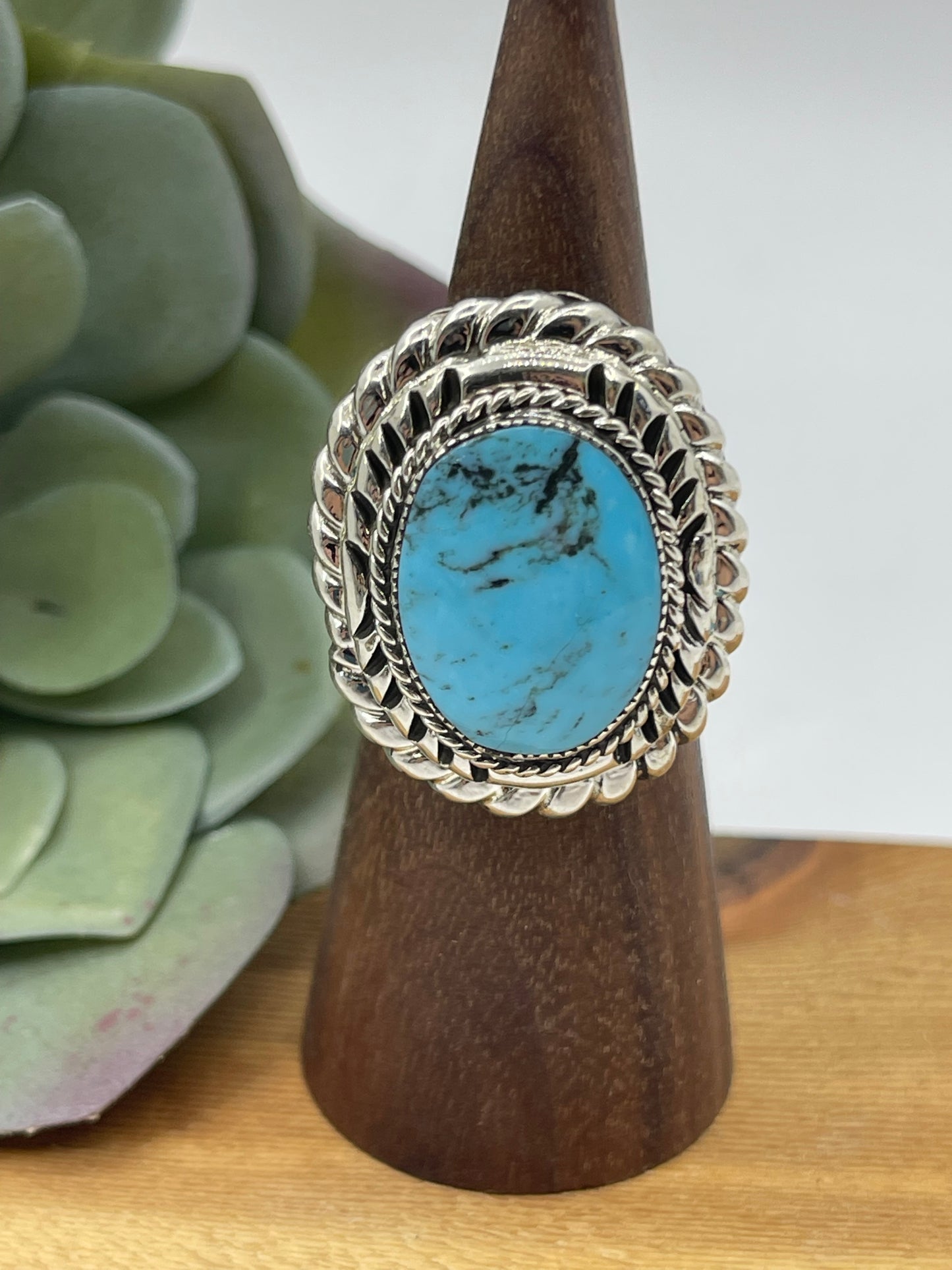 6.5 Ring by Jerome Lee, Navajo