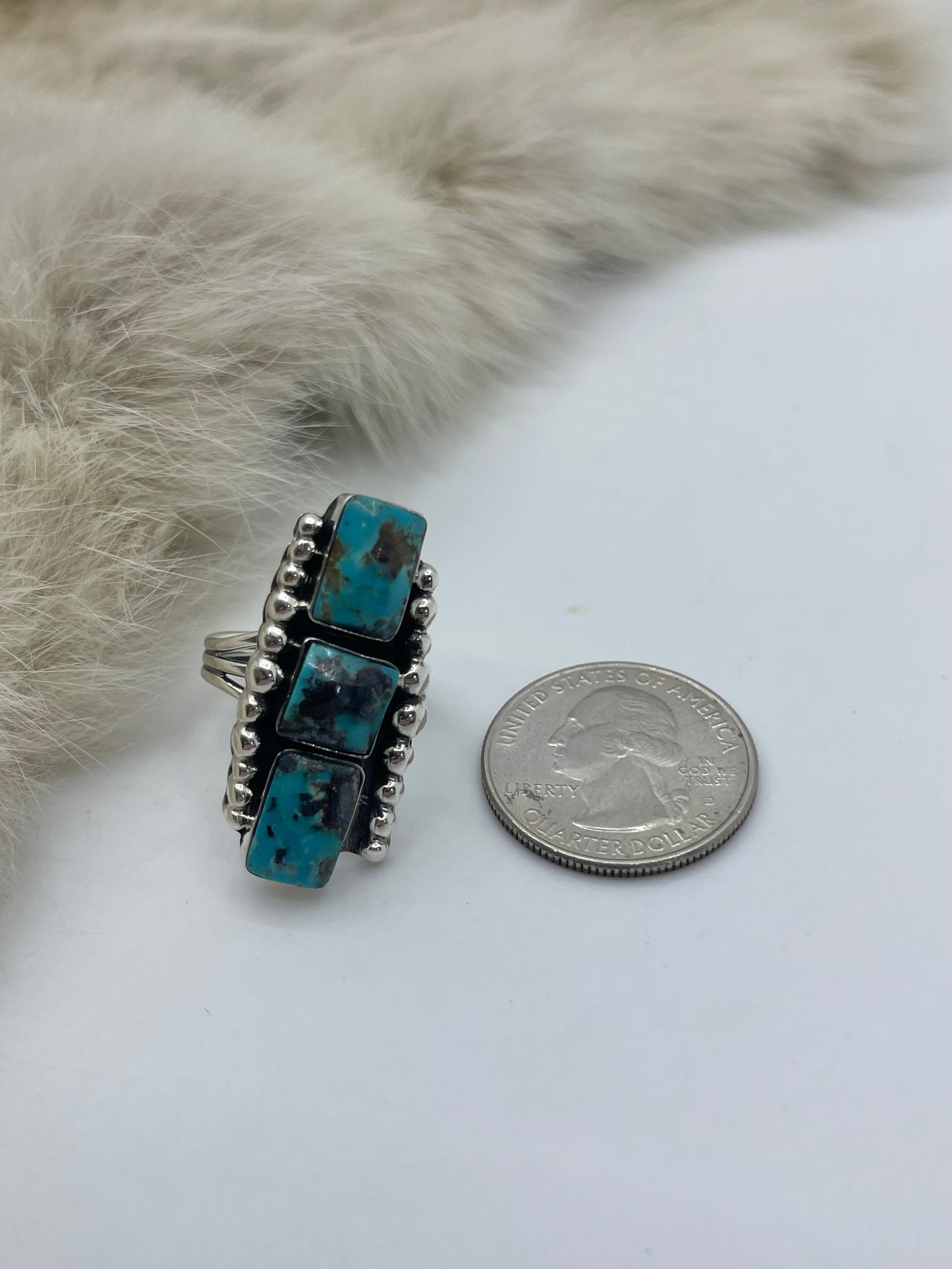 7.0 3 Stone Kingman Ring