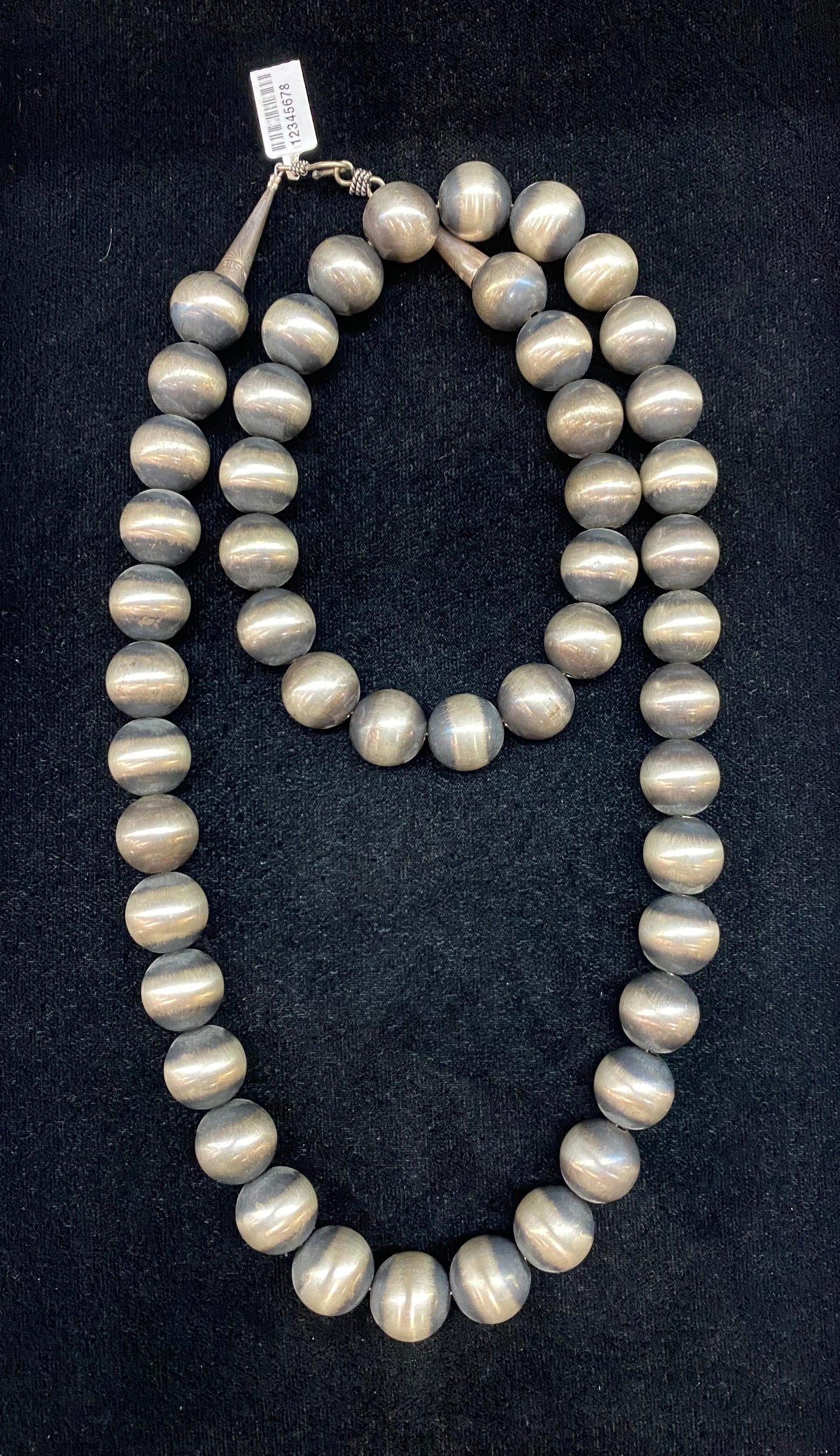 34" 20mm Navajo Style Pearls