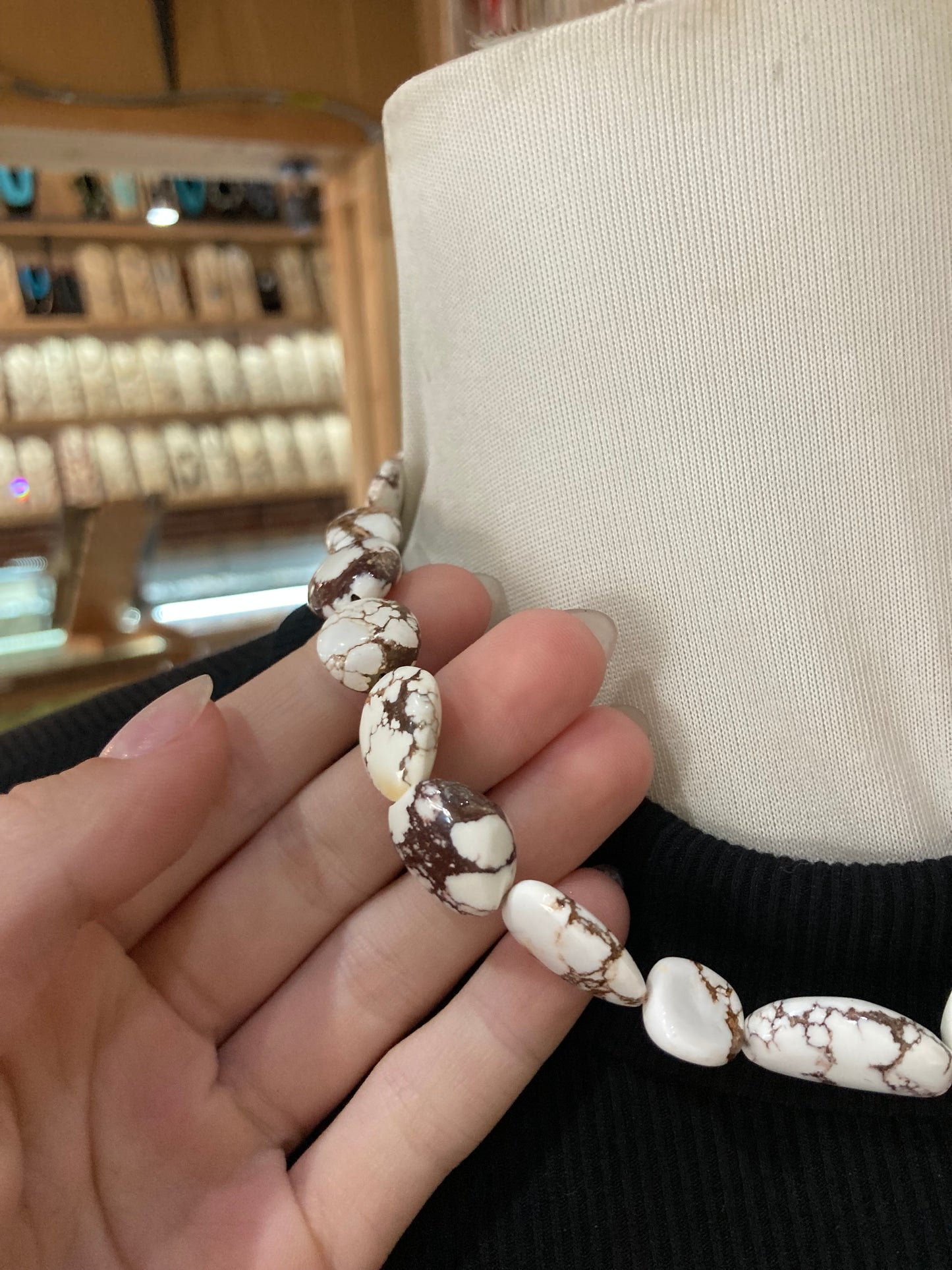 18" Wild Horse Beaded Necklace