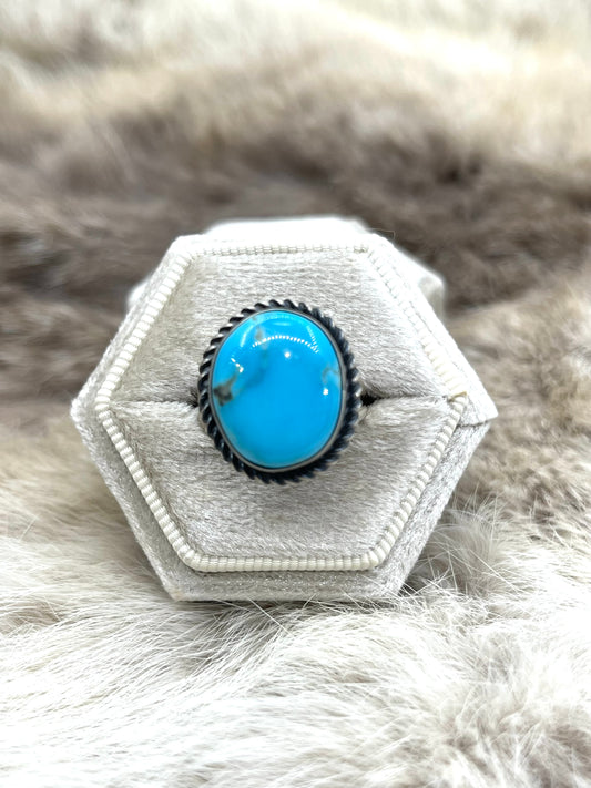6.0 Kingman Turquoise Ring