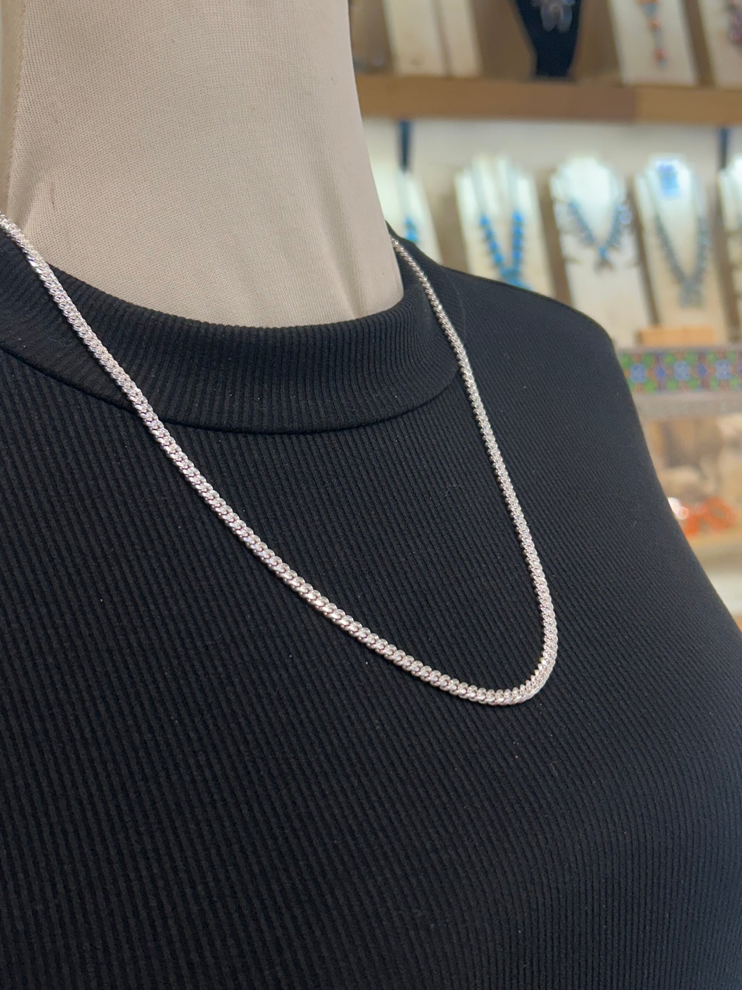 22" Heavy Sterling Silver Chain
