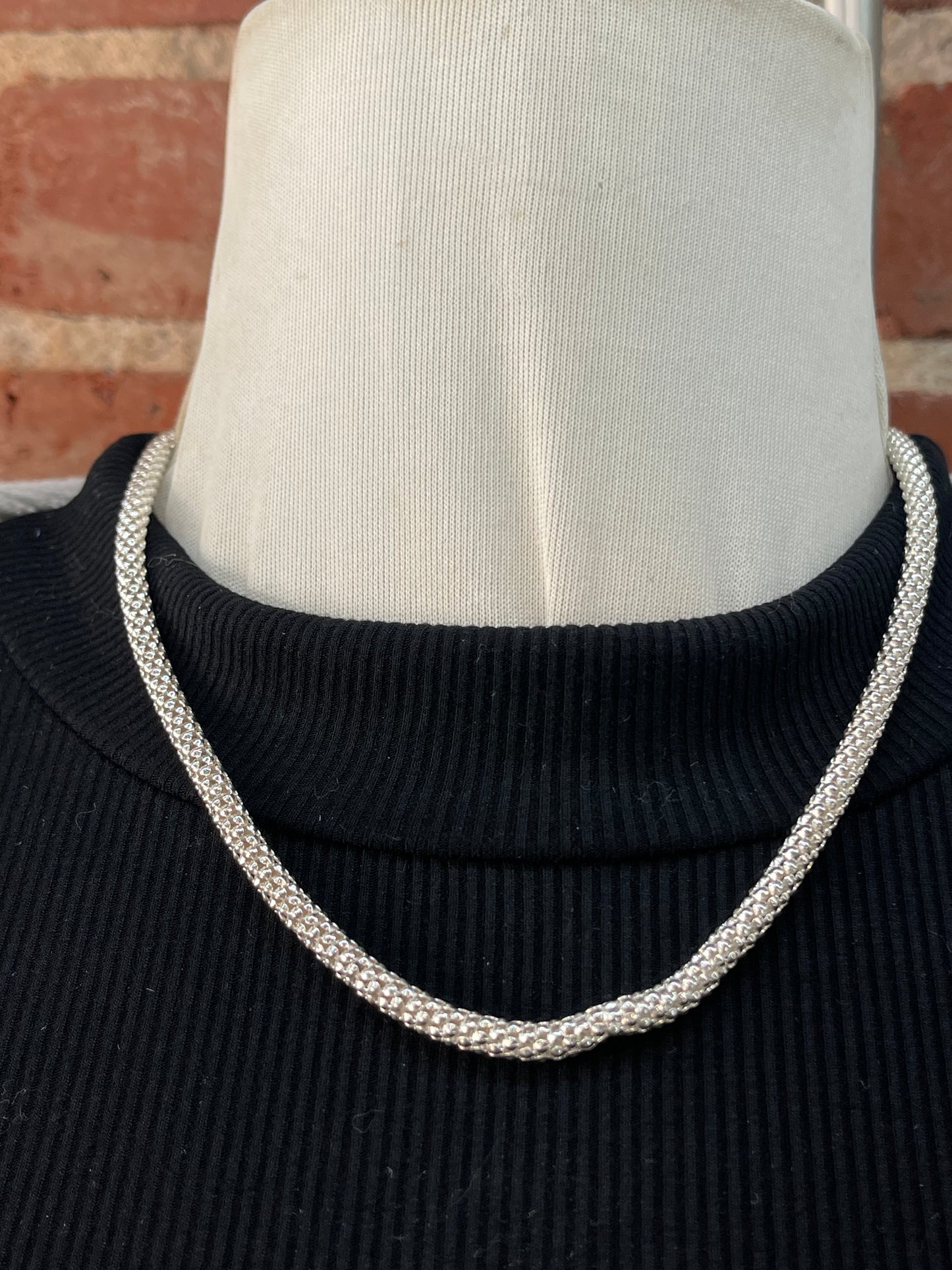 18" 5mm Sterling Silver Italian Chain