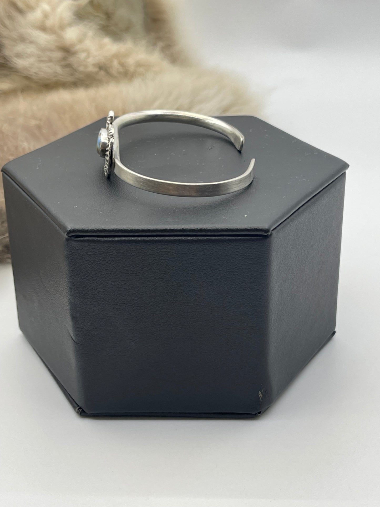 5.5”-7” Golden Hills Cuff by Genevieve Francisco, Navajo