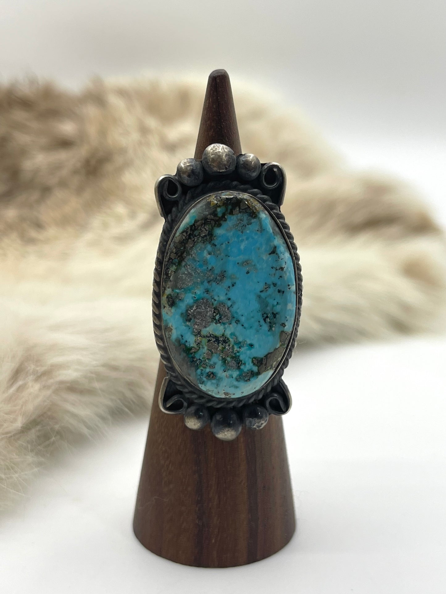 7.0 Sonoran Turquoise Oval Ring