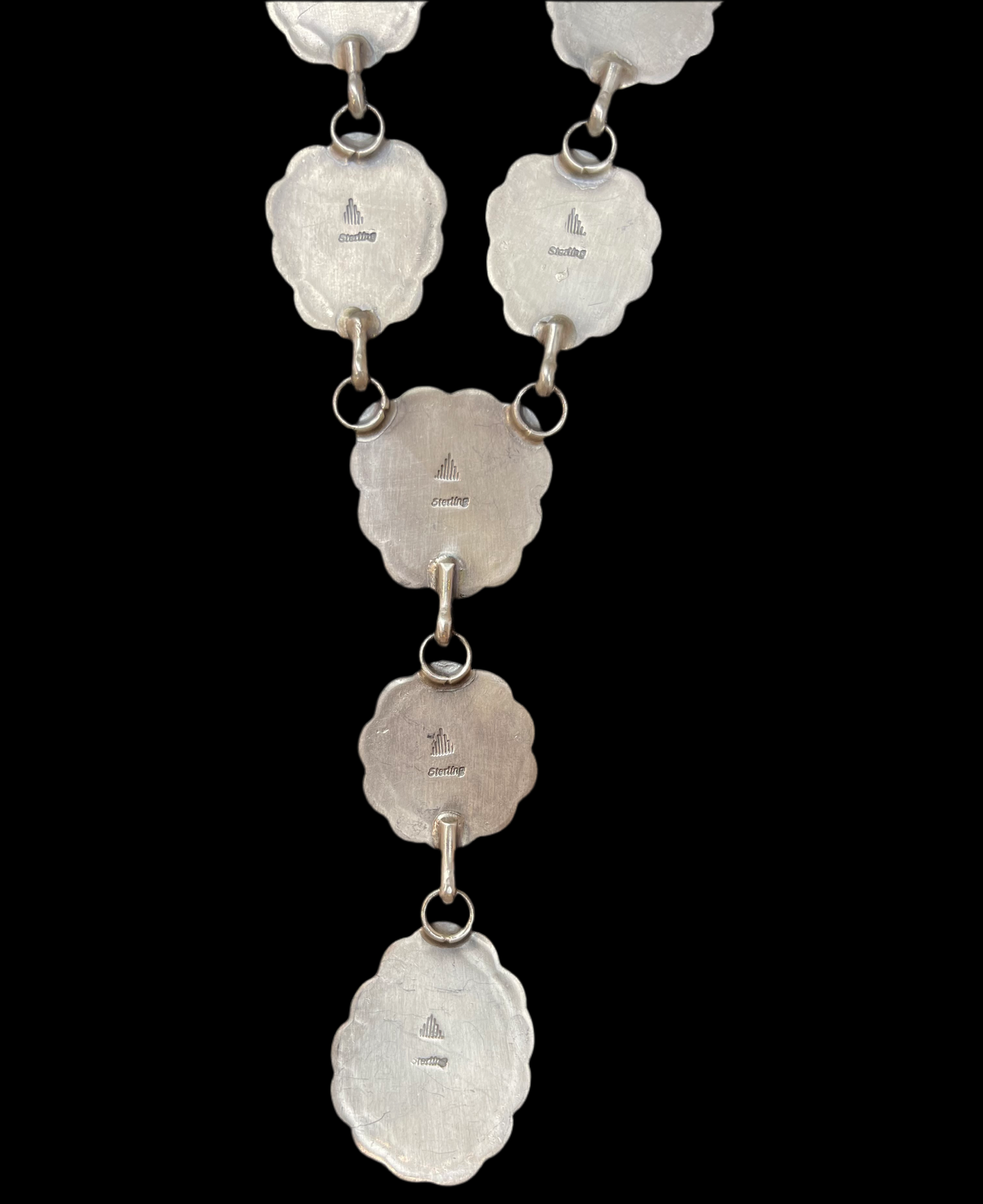 30" Magpie Shell Lariat with Earrings