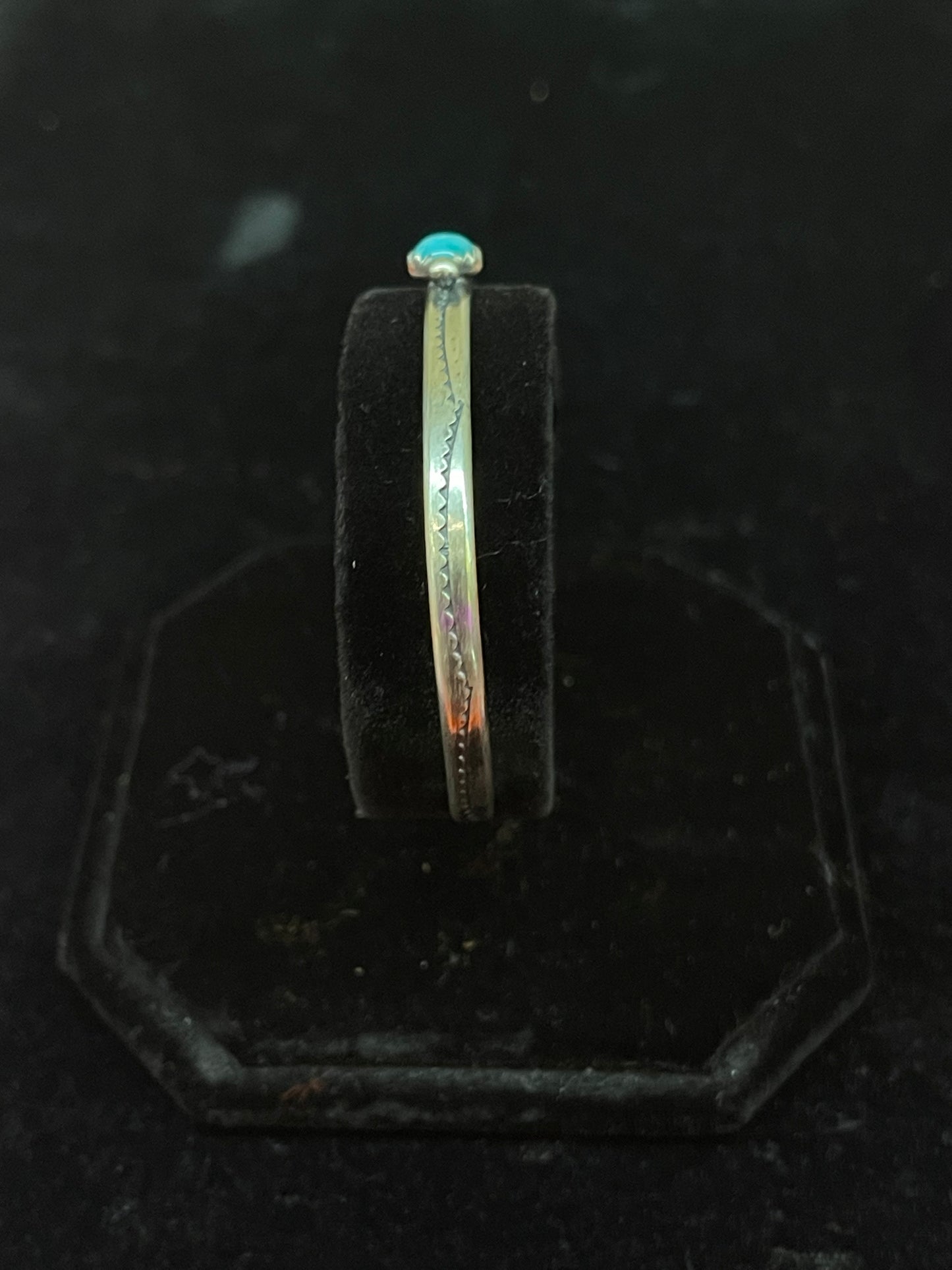 Kingman Turquoise Tiny Stone Bracelet