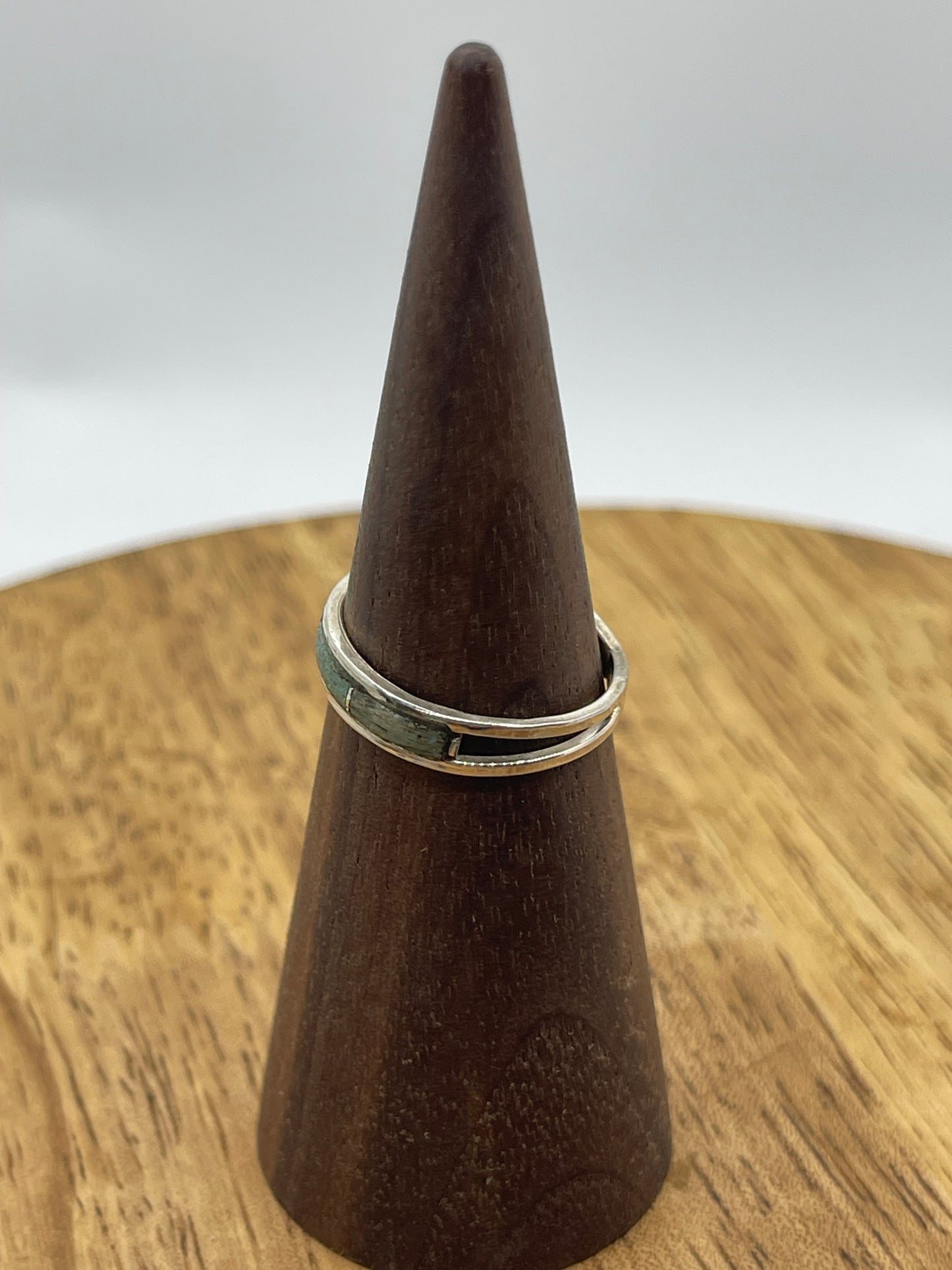 7.0 Inlay Turquoise Ring (Color Varies)