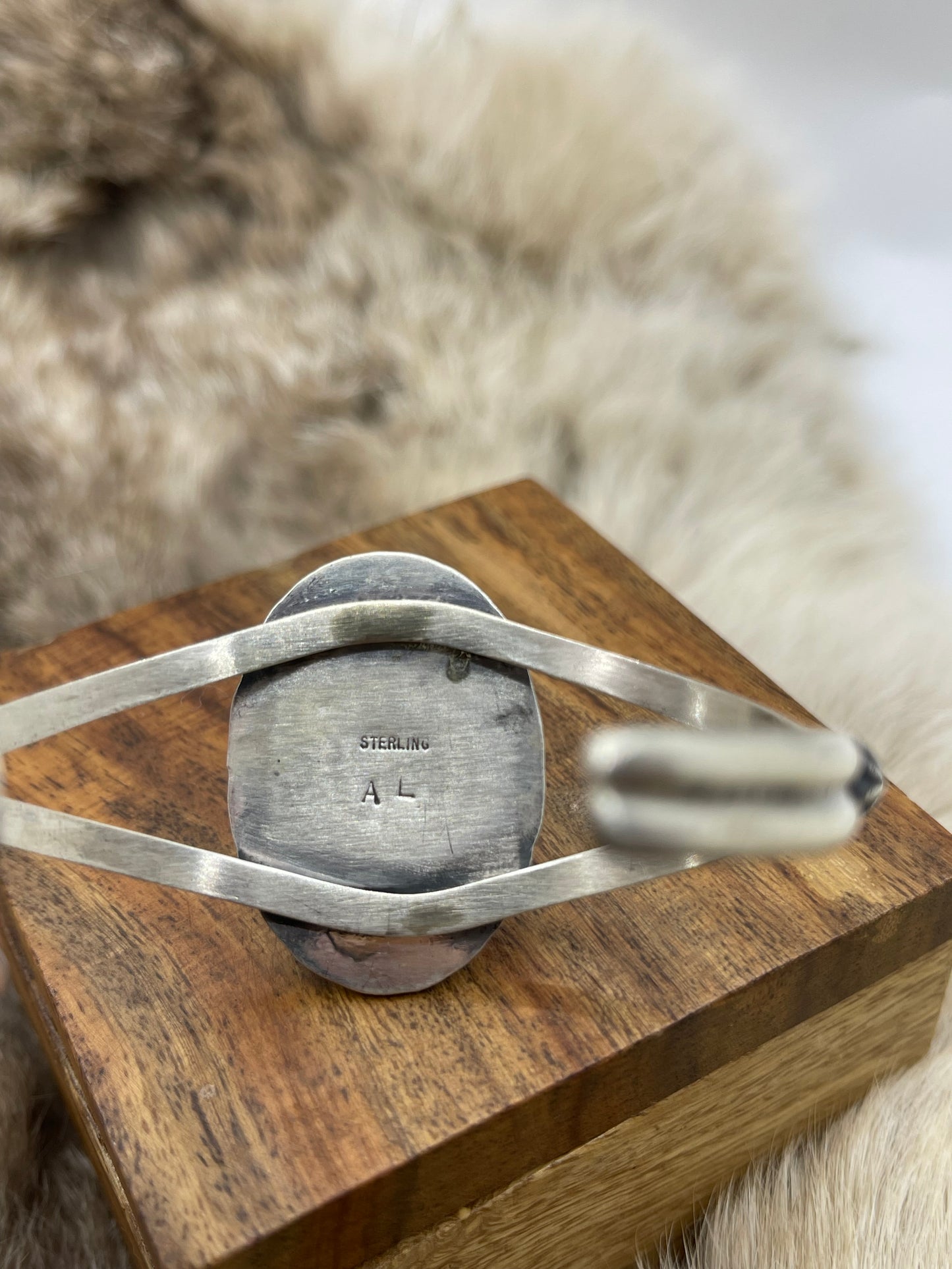 Sonoran Gold Cuff by Augustine Largo, Navajo