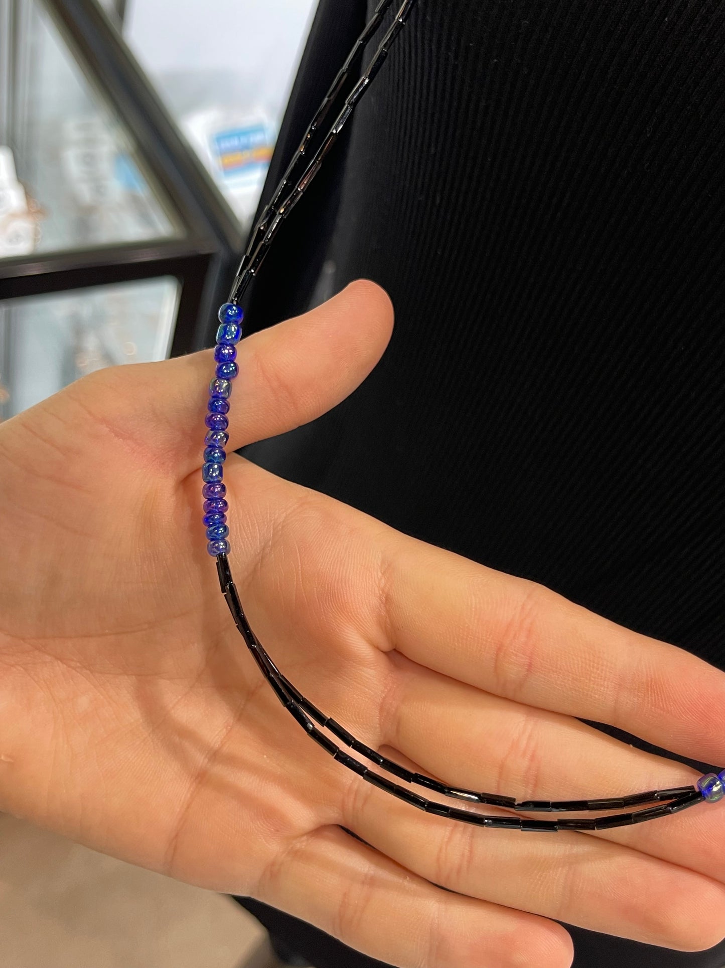 38” 5 Strand Necklace by Lillian & Vernon Steele, Apache