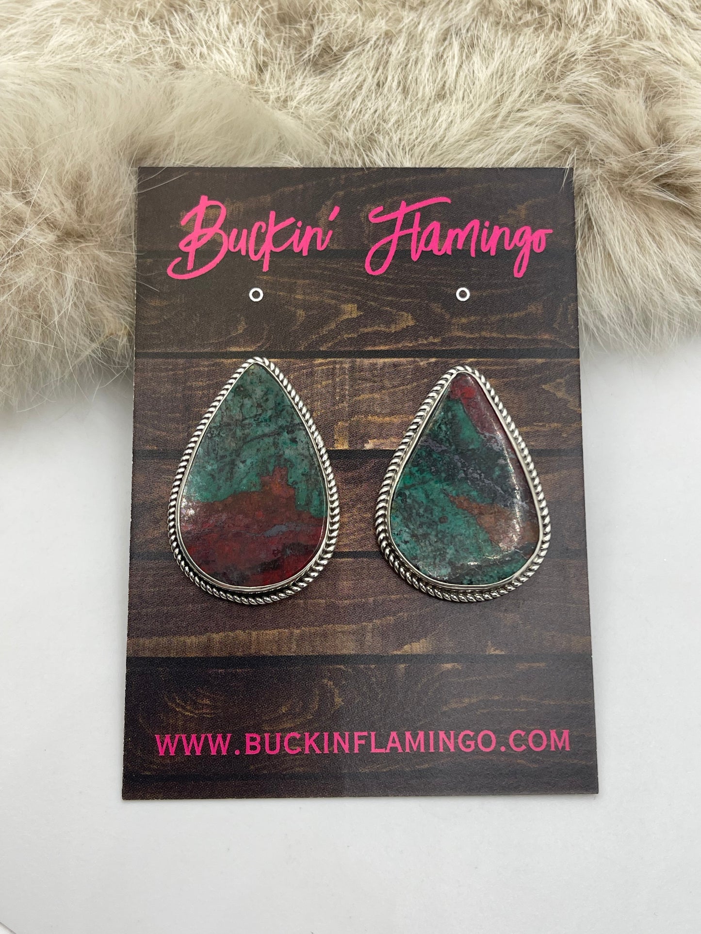 Sonoran Sunrise Teardrop Earrings