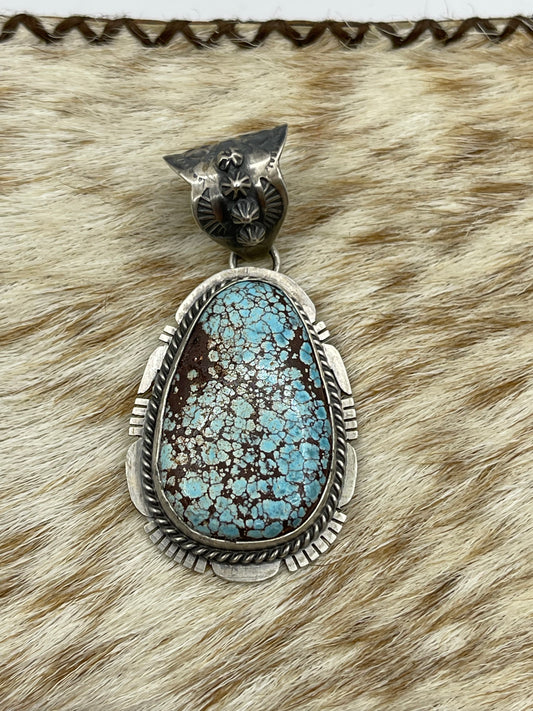 Golden Hills Pendant with a 11mm Bale by John Nelson, Navajo