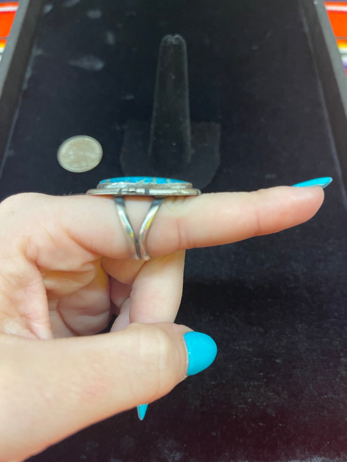 Kingman Turquoise Ring