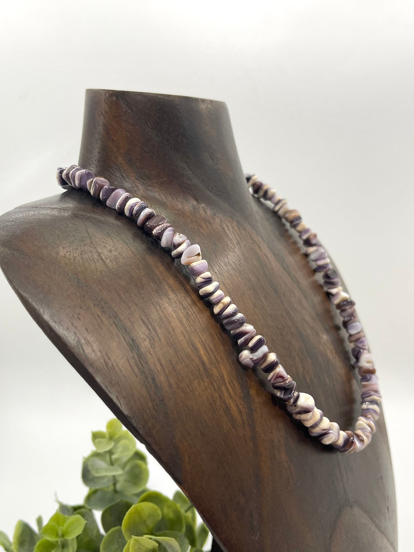 16" Wampum Shell Necklace