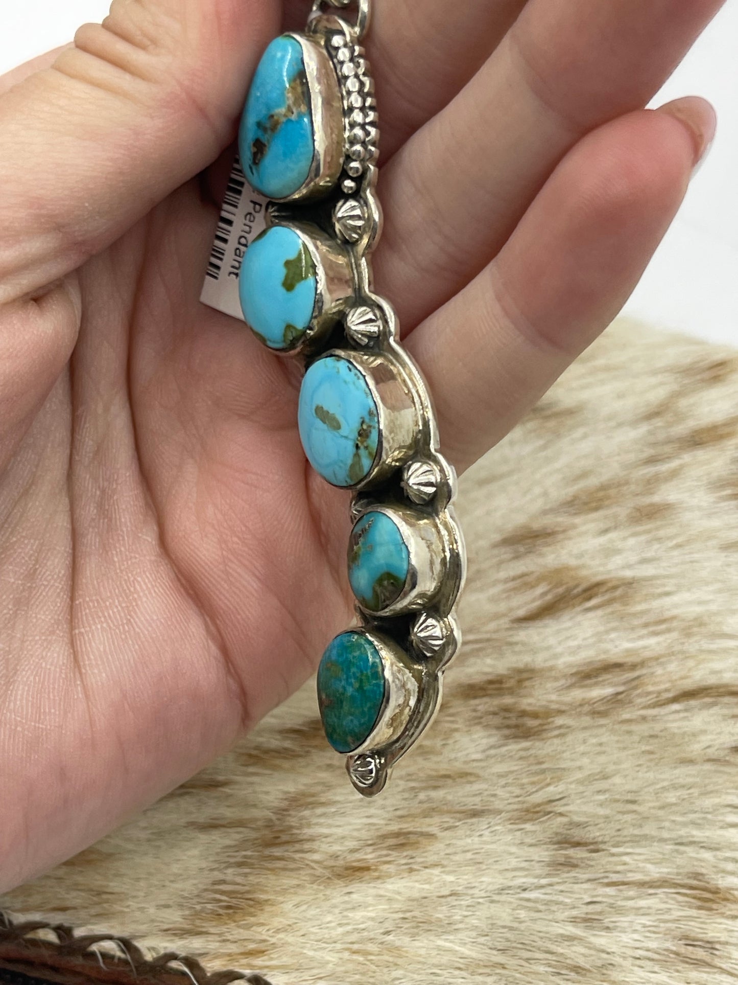Sonoran Gold Turquoise Pendant