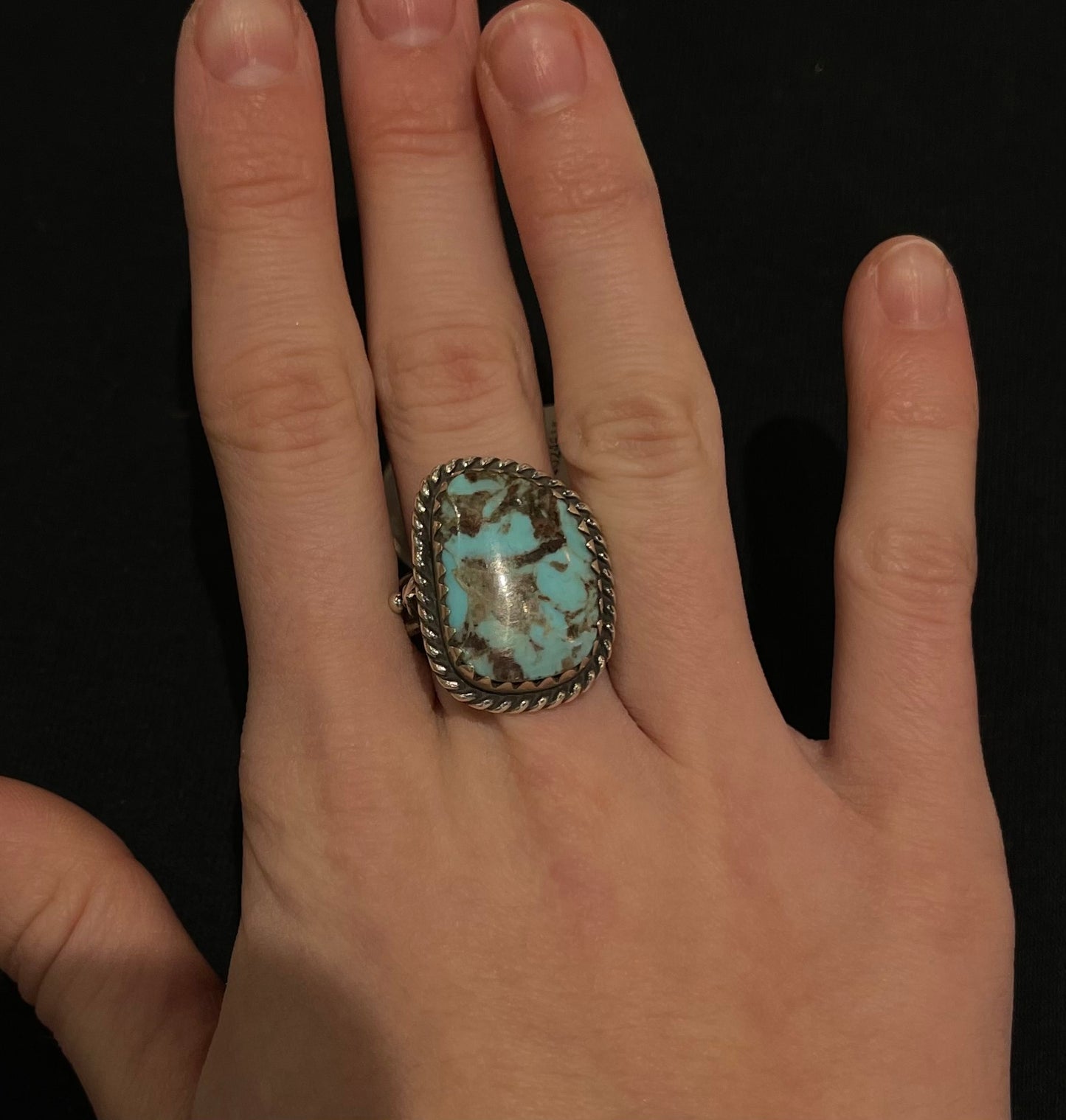 7.0 Turquoise Ring