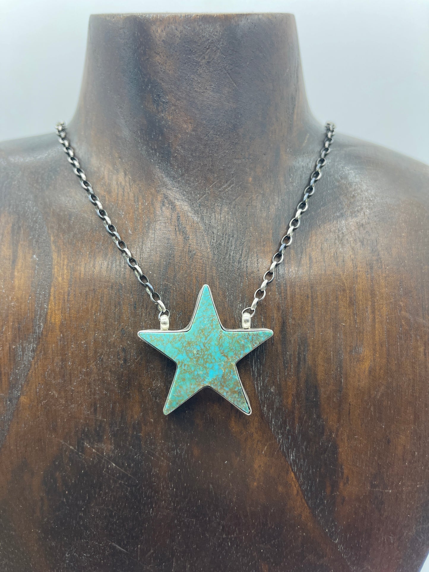 Star Necklace by Johnny Dixon, Navajo