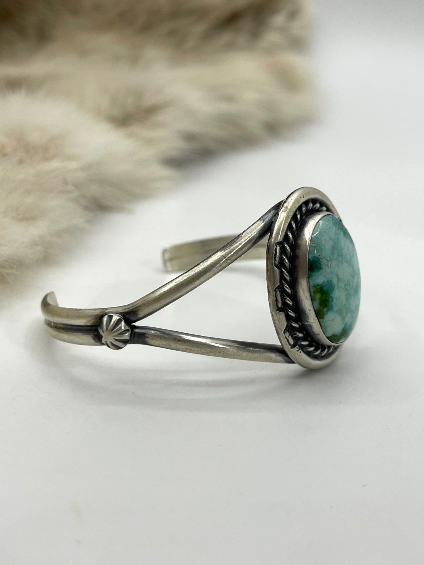 5.5" - 7.25" Sonoran Gold Cuff by Augustine Largo, Navajo