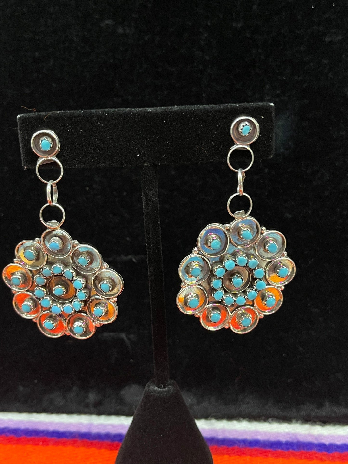 Sleeping Beauty Turquoise Earrings