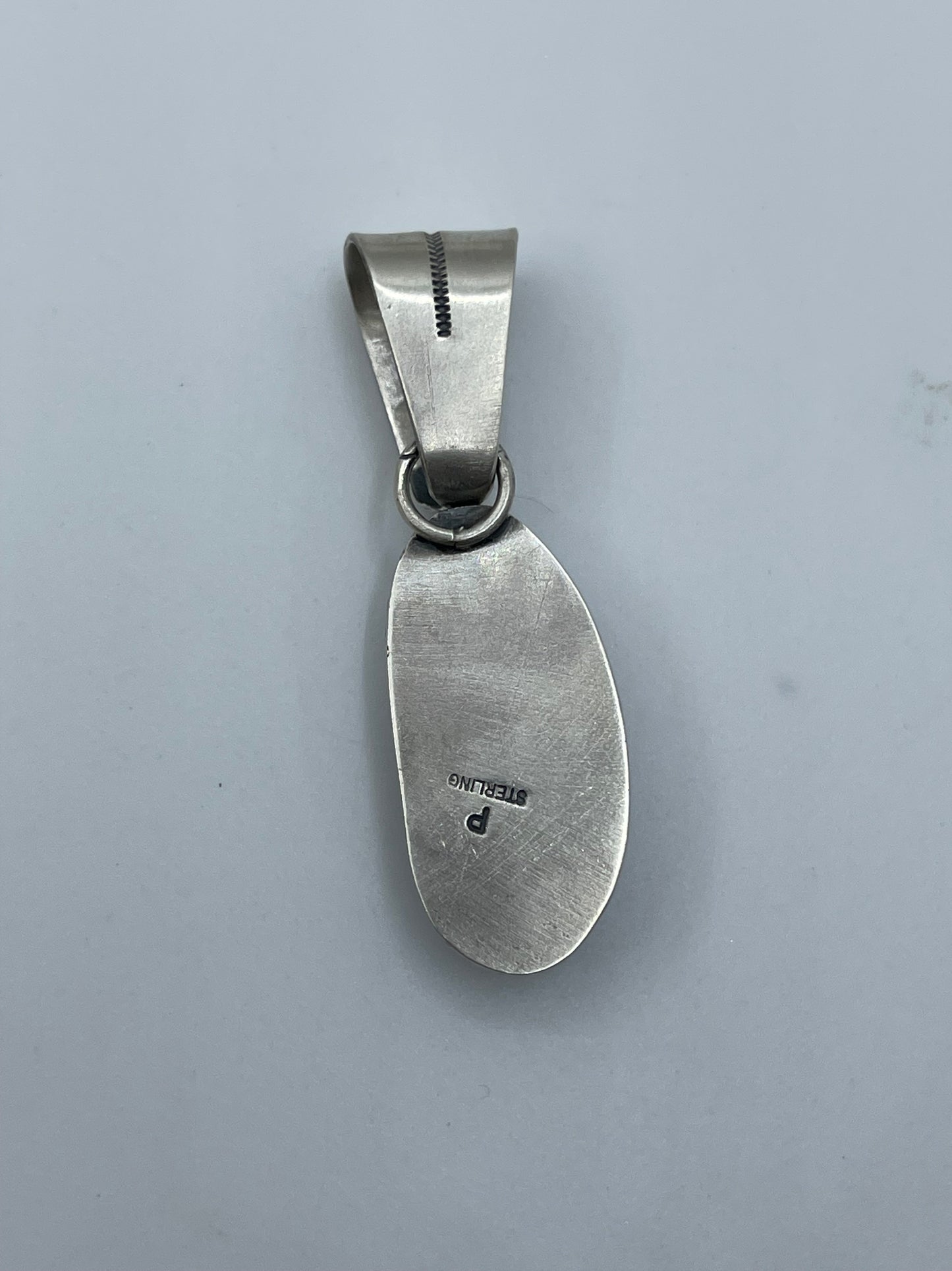 Golden Hills Turquoise Pendant by Thompson Piaso, Navajo