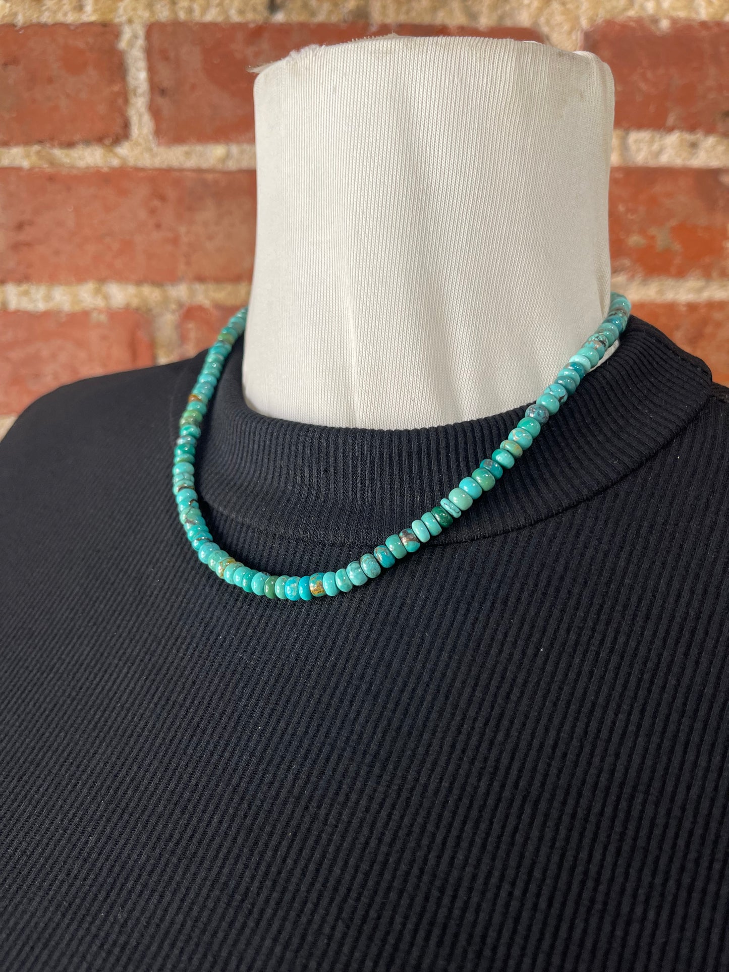 17” Hubei Turquoise Necklace