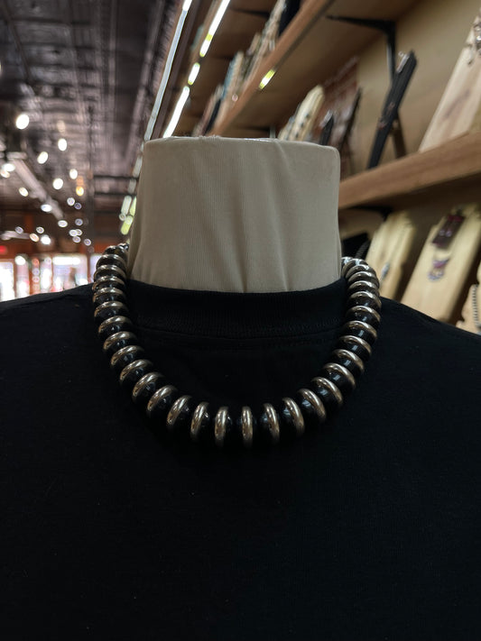 18" 16mm Rondelle Navajo Pearls