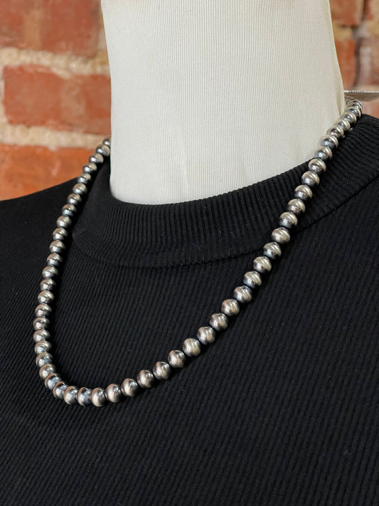 20” 7mm Navajo Style Pearls