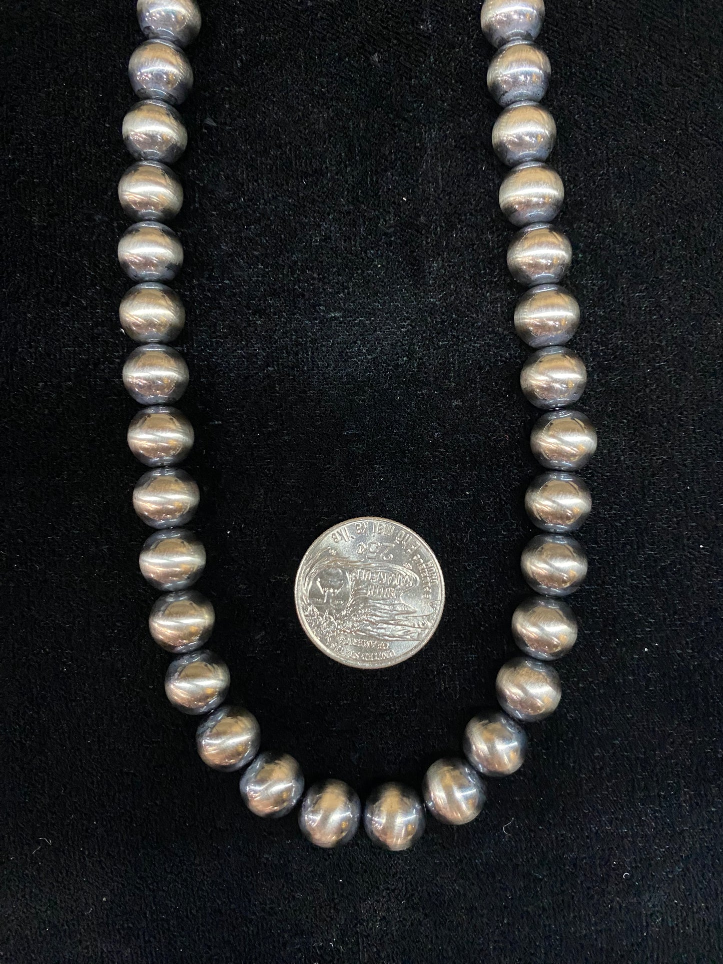 16" 10mm Navajo Pearls