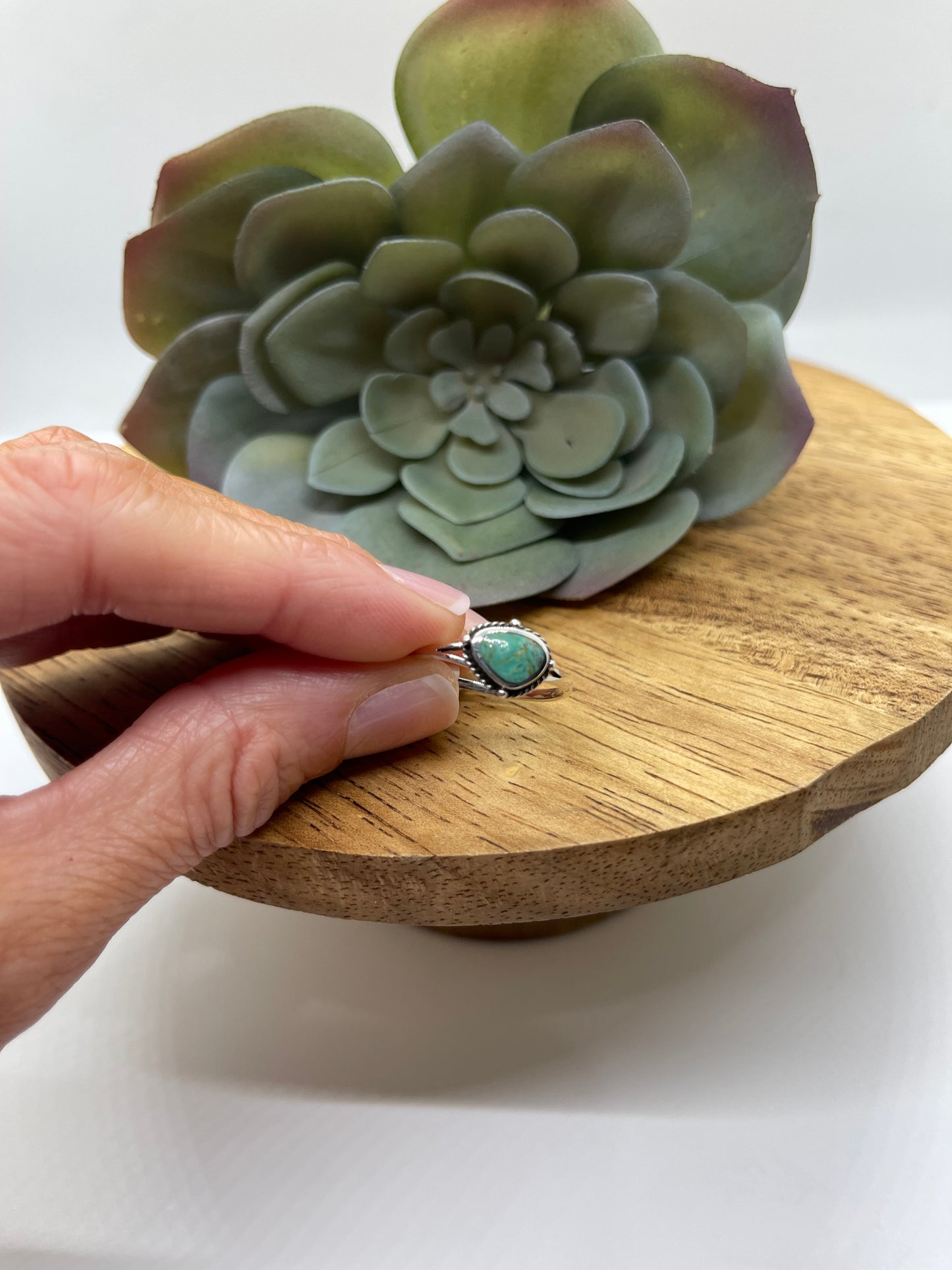 6.0 Dainty Turquoise Ring