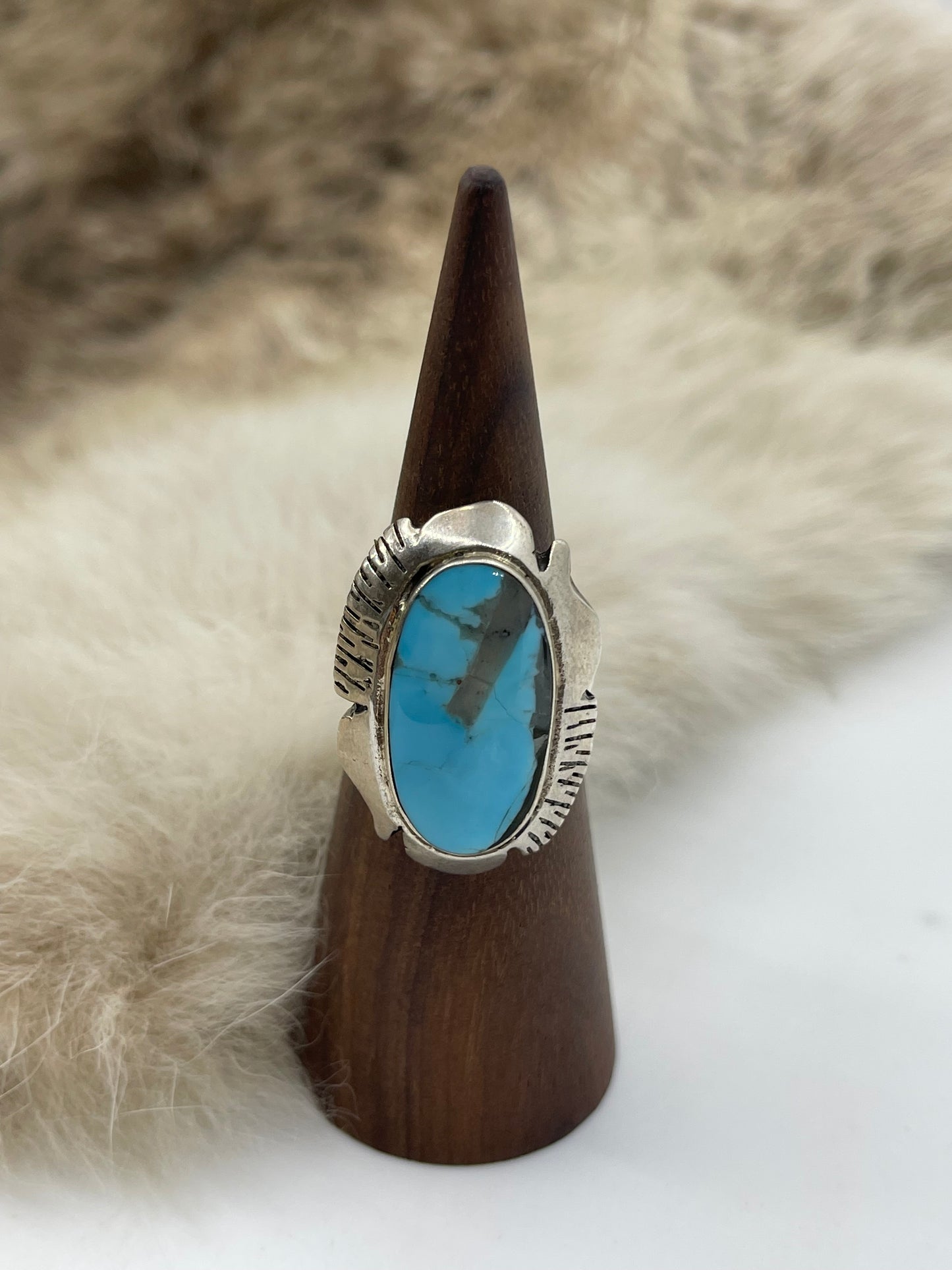 6.5 Kingman Turquoise Ring