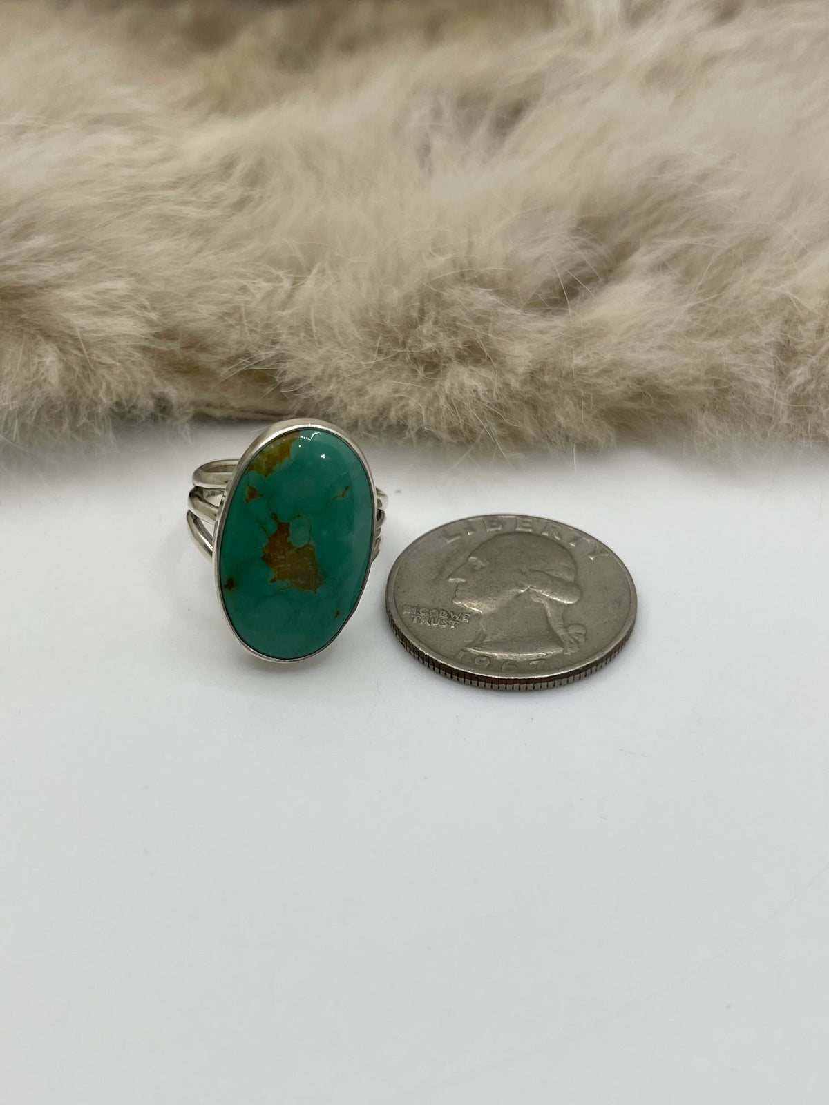 6.0 Turquoise Ring