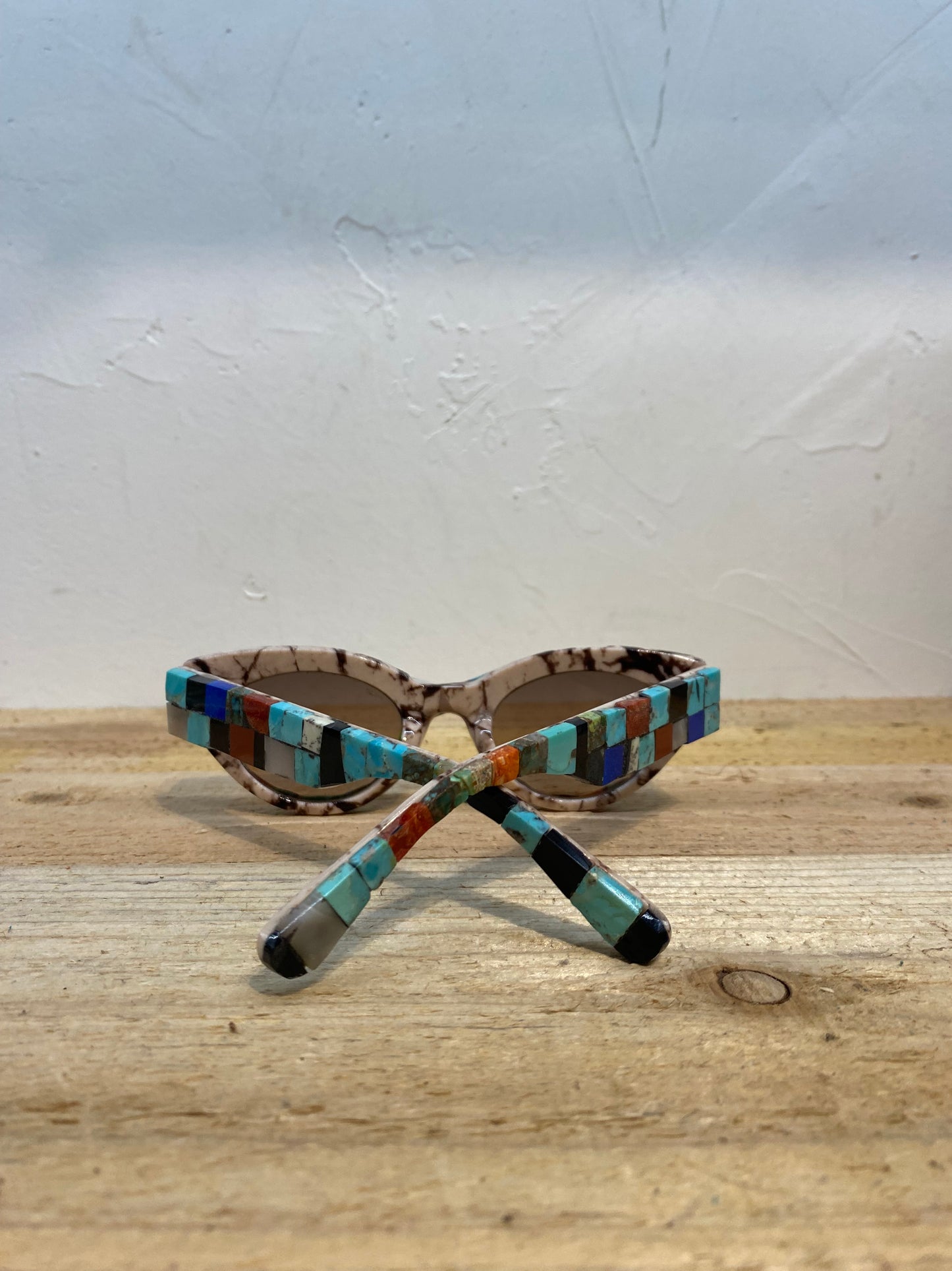 Lapidary Inlay Sunglasses by Jolene Bird