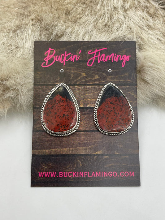 Sonoran Sunrise Teardrop Earrings