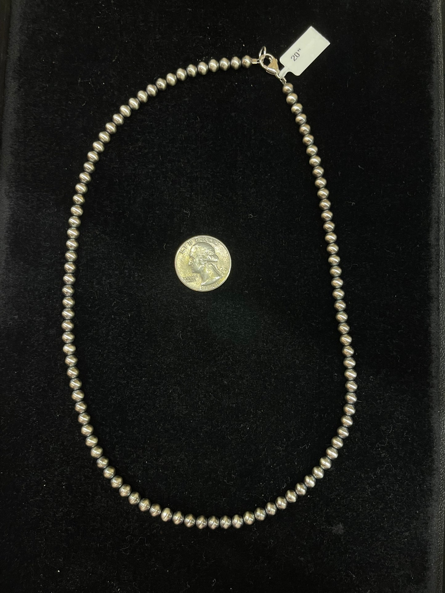 5mm 20" Navajo Pearls