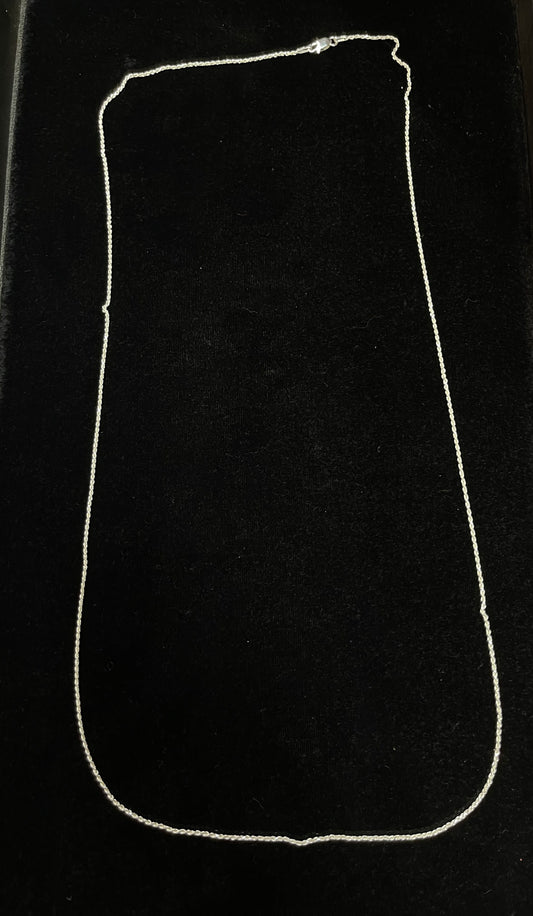 30" Silver Chain