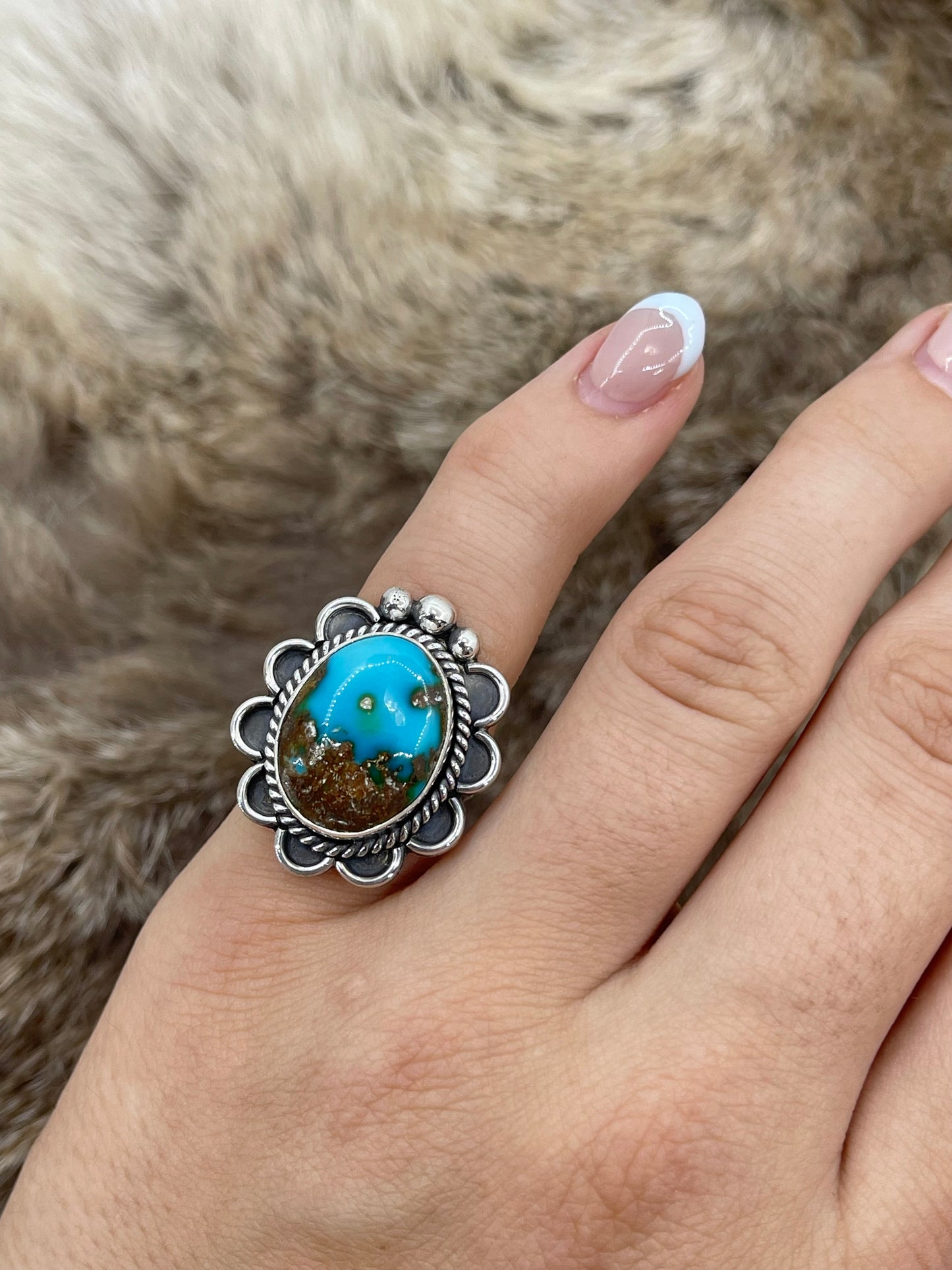 Size 6.0 Sonoran Gold Turquoise Ring