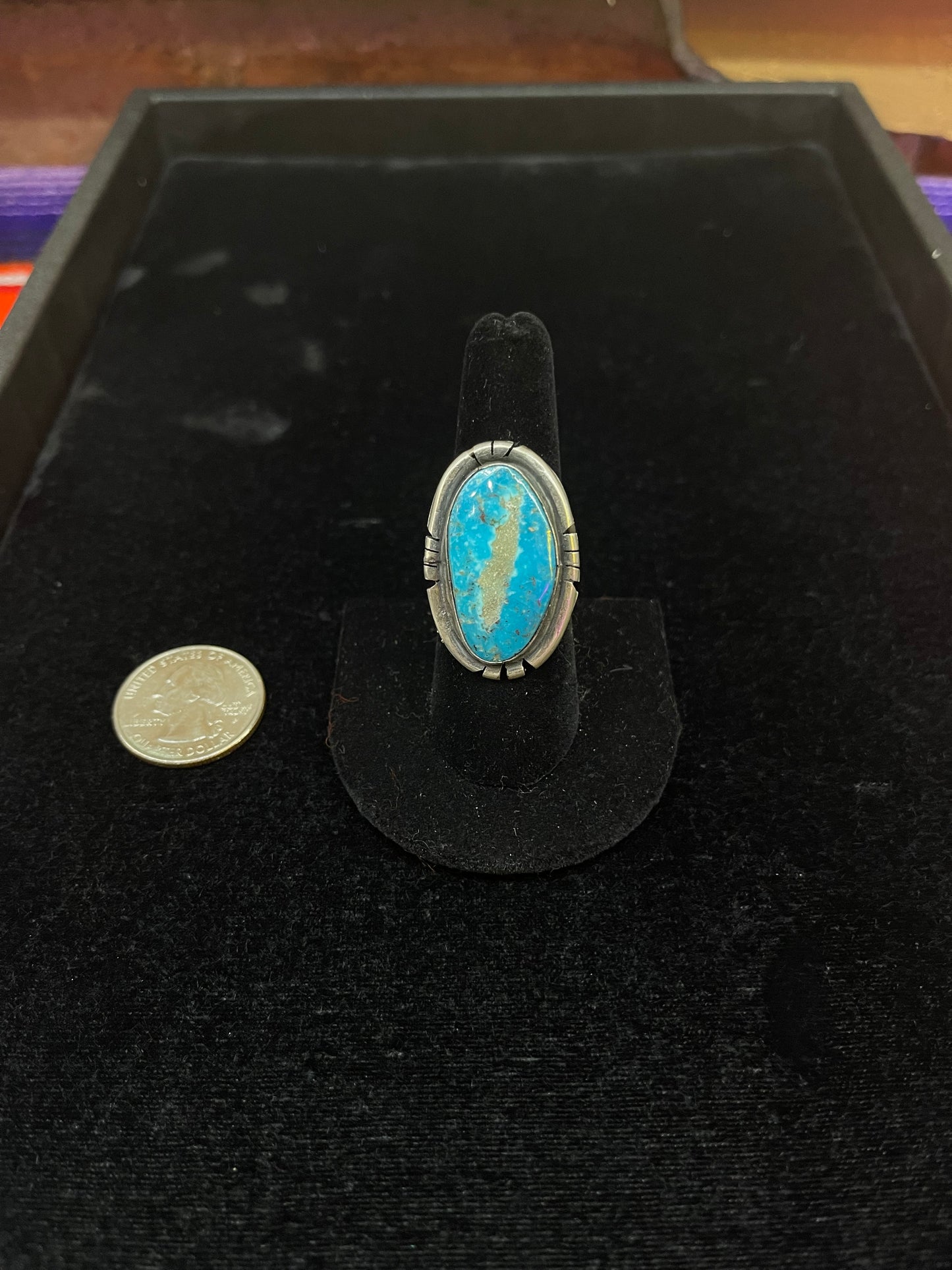 Kingman Turquoise Ring