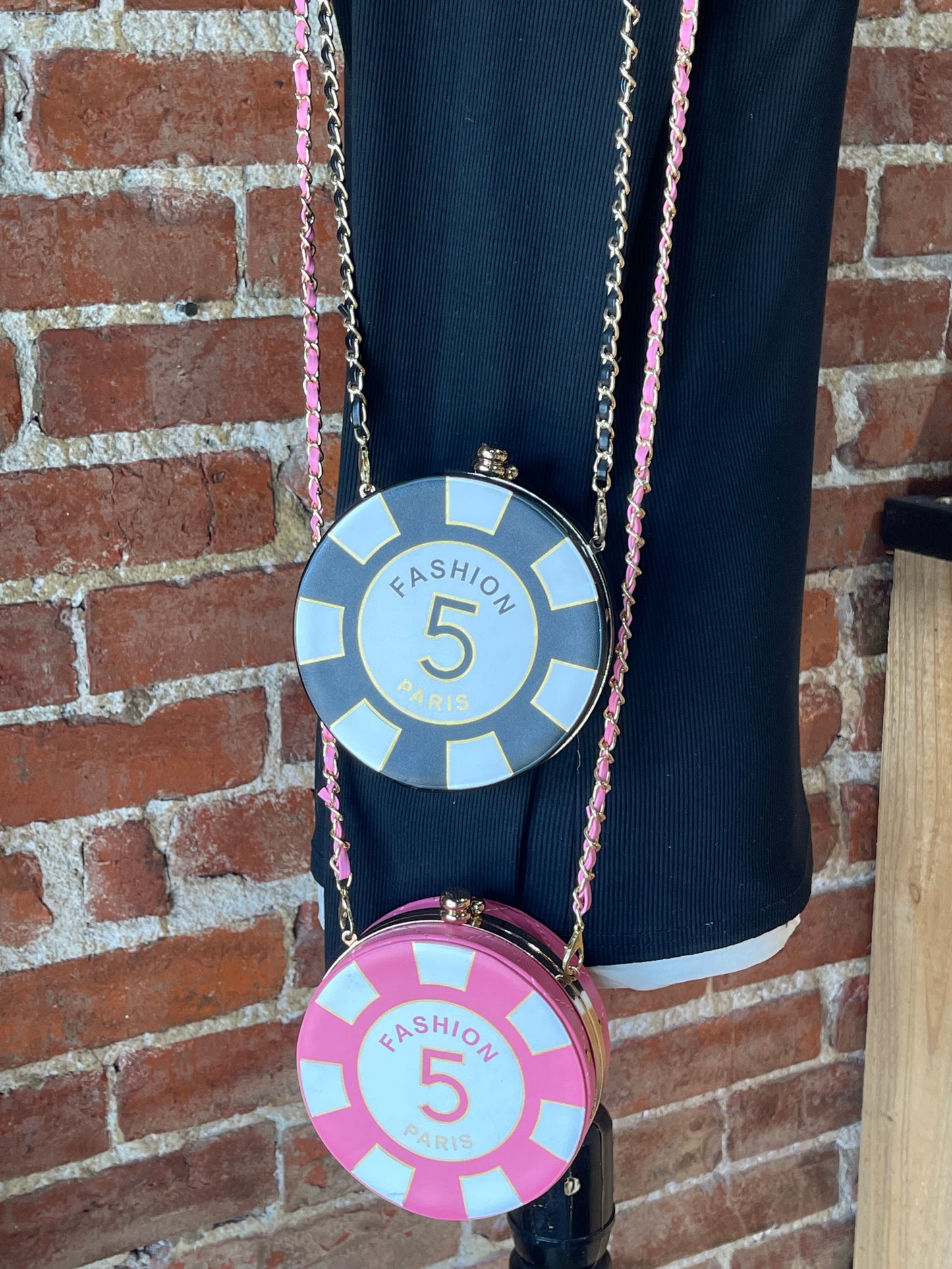 Poker Chip Inspired Purse