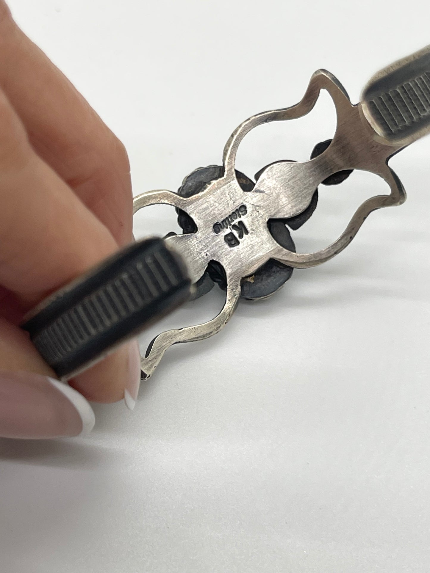 6 1/4" Kingman Turquoise Cuff by Kevin Billah, Navajo