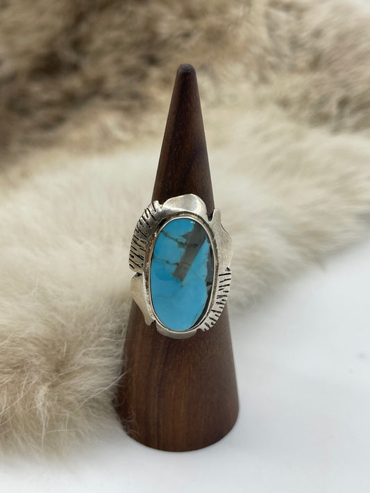 6.5 Kingman Turquoise Ring